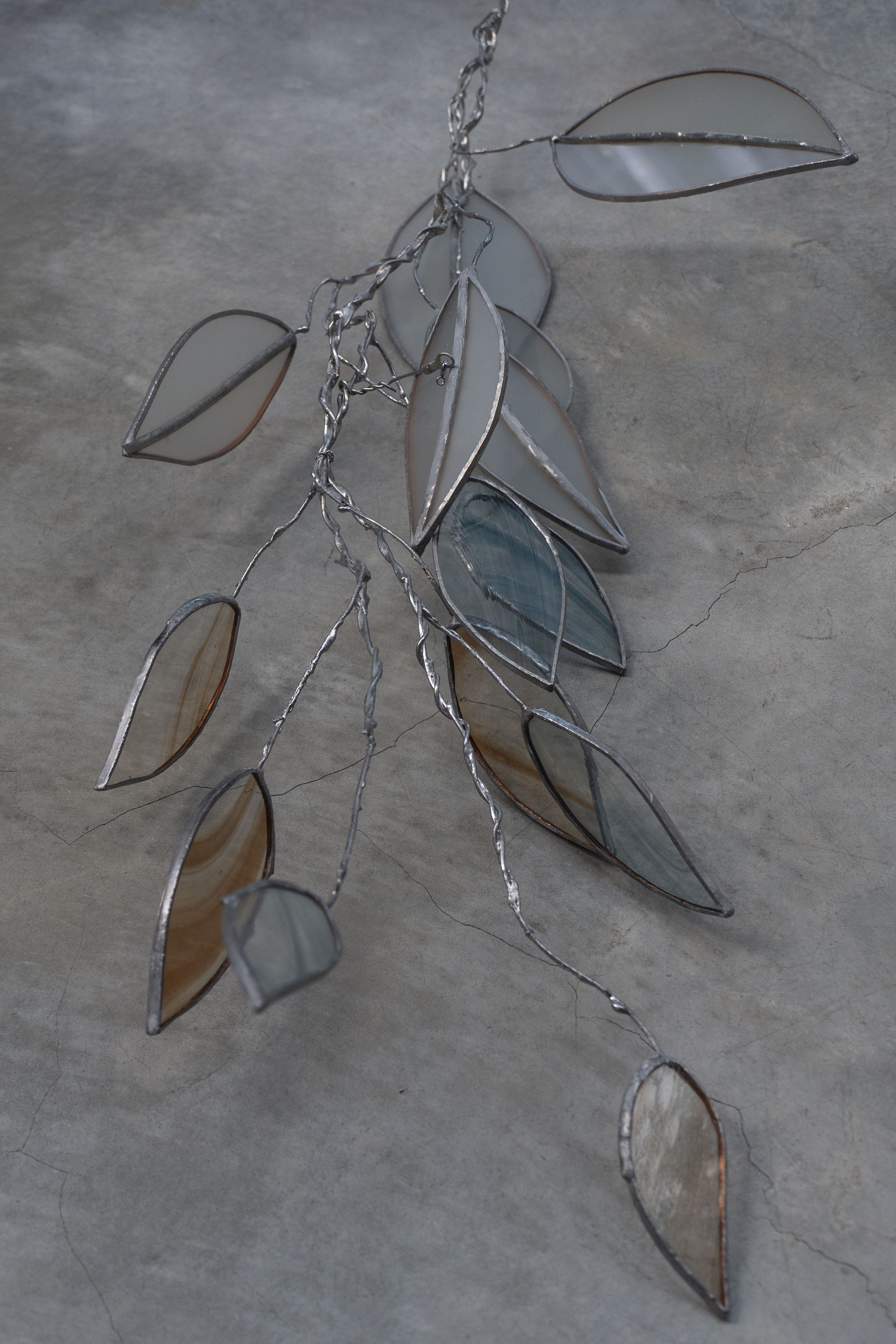 內光  真真鑲嵌玻璃研究所 創作個展｜ 《入林》  葉形 003