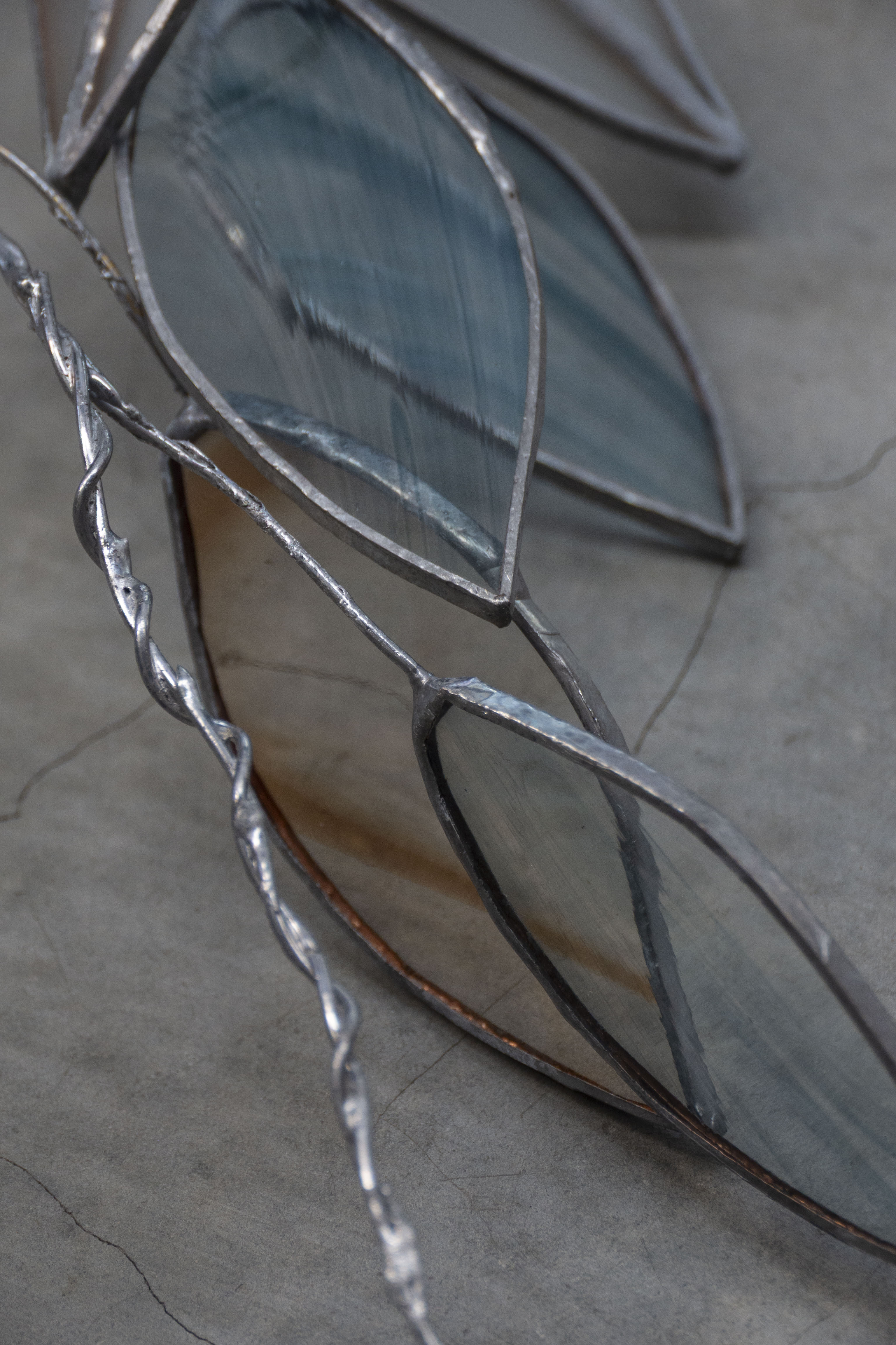 內光  真真鑲嵌玻璃研究所 創作個展｜ 《入林》  葉形 003