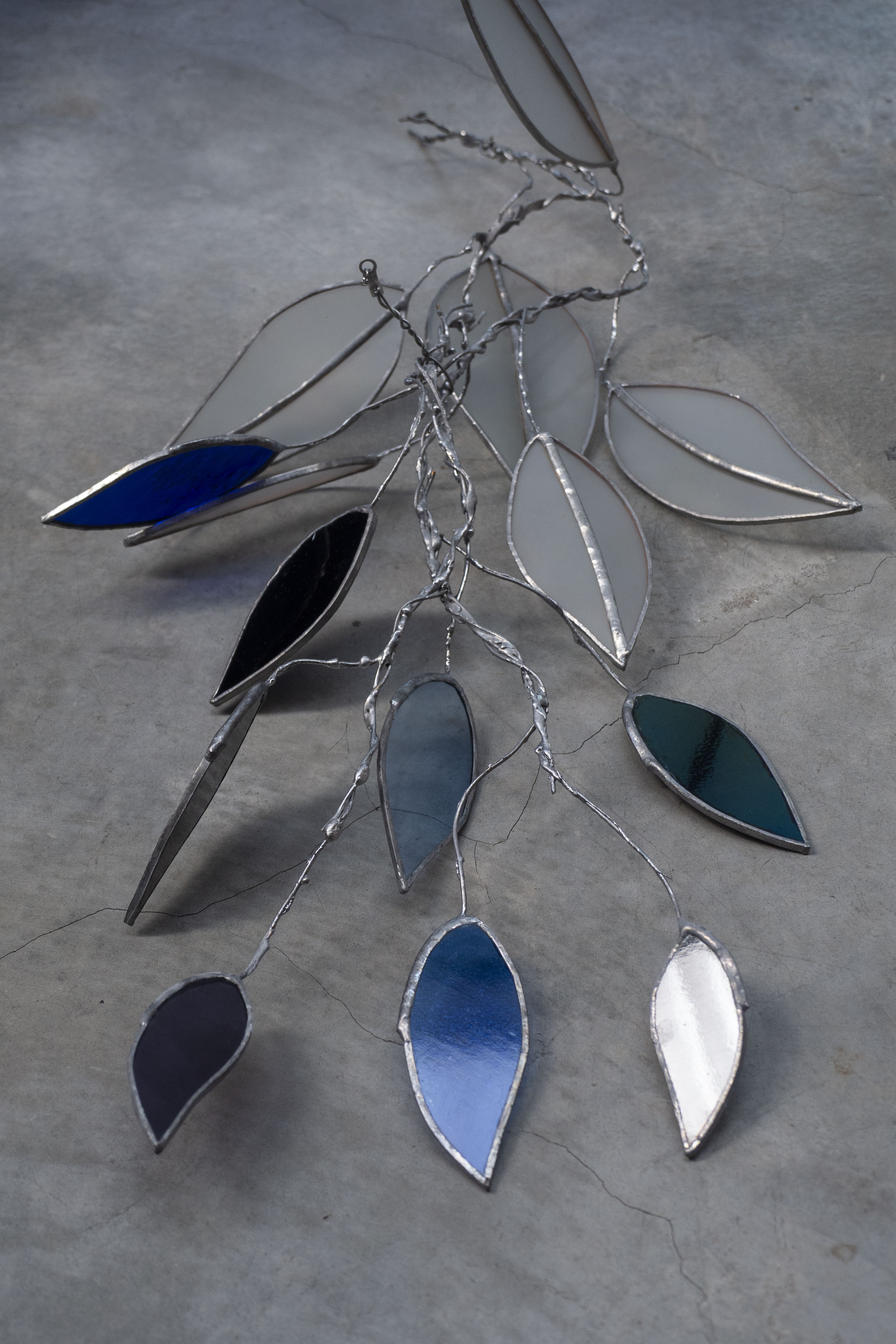 內光  真真鑲嵌玻璃研究所 創作個展｜ 《入林》  葉形 004