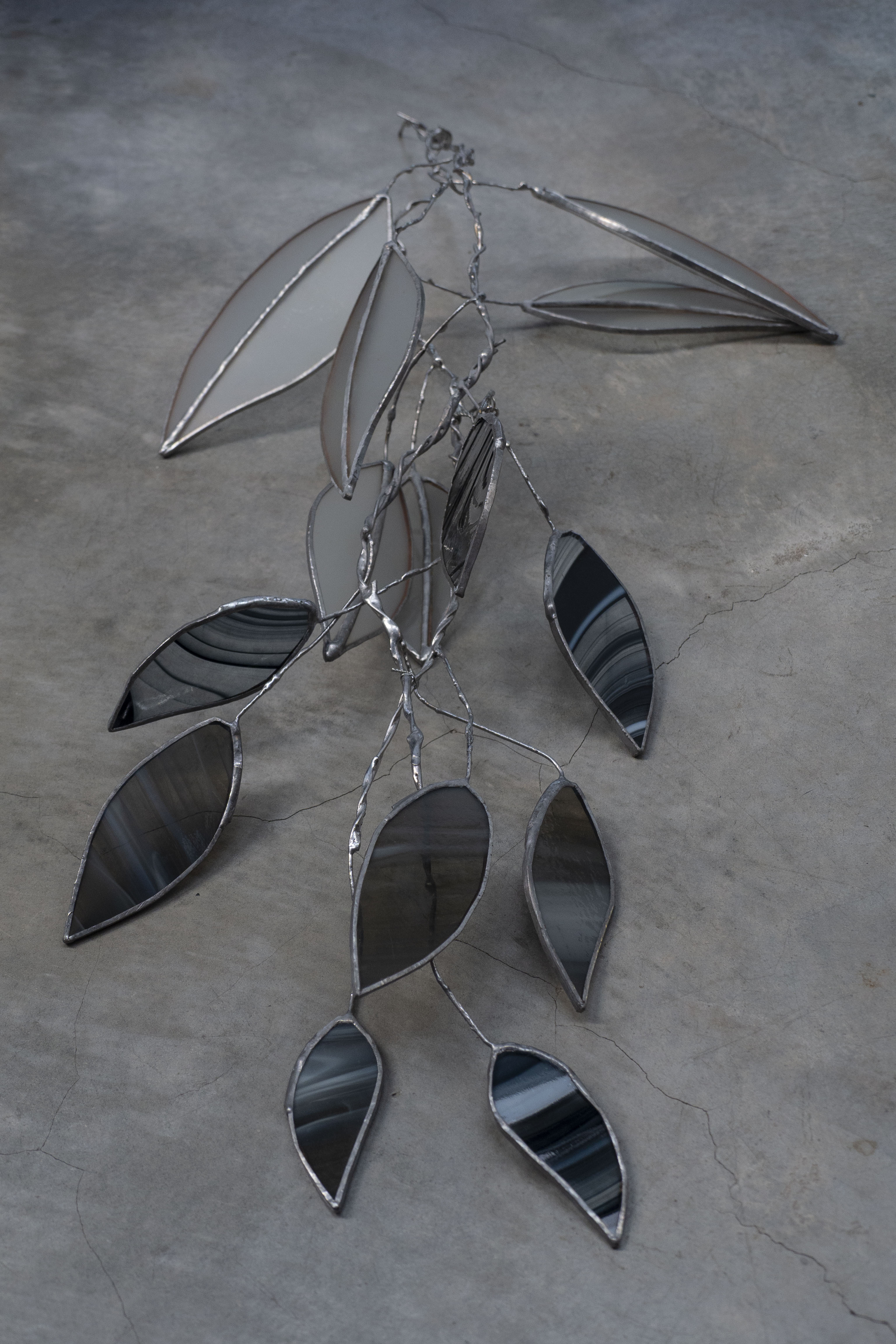 內光  真真鑲嵌玻璃研究所 創作個展｜ 《入林》  葉形 005