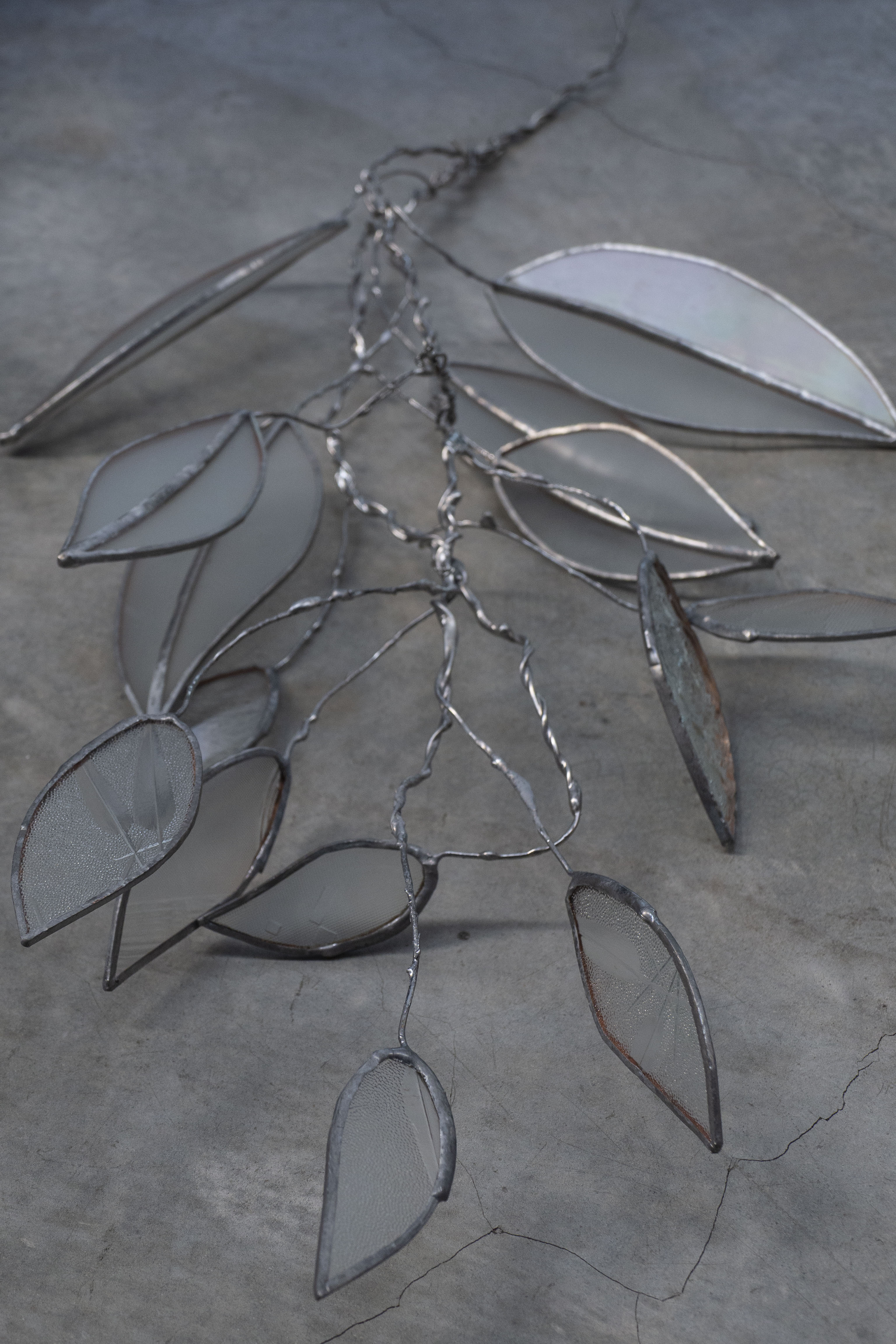 內光  真真鑲嵌玻璃研究所 創作個展｜ 《入林》  葉形 007