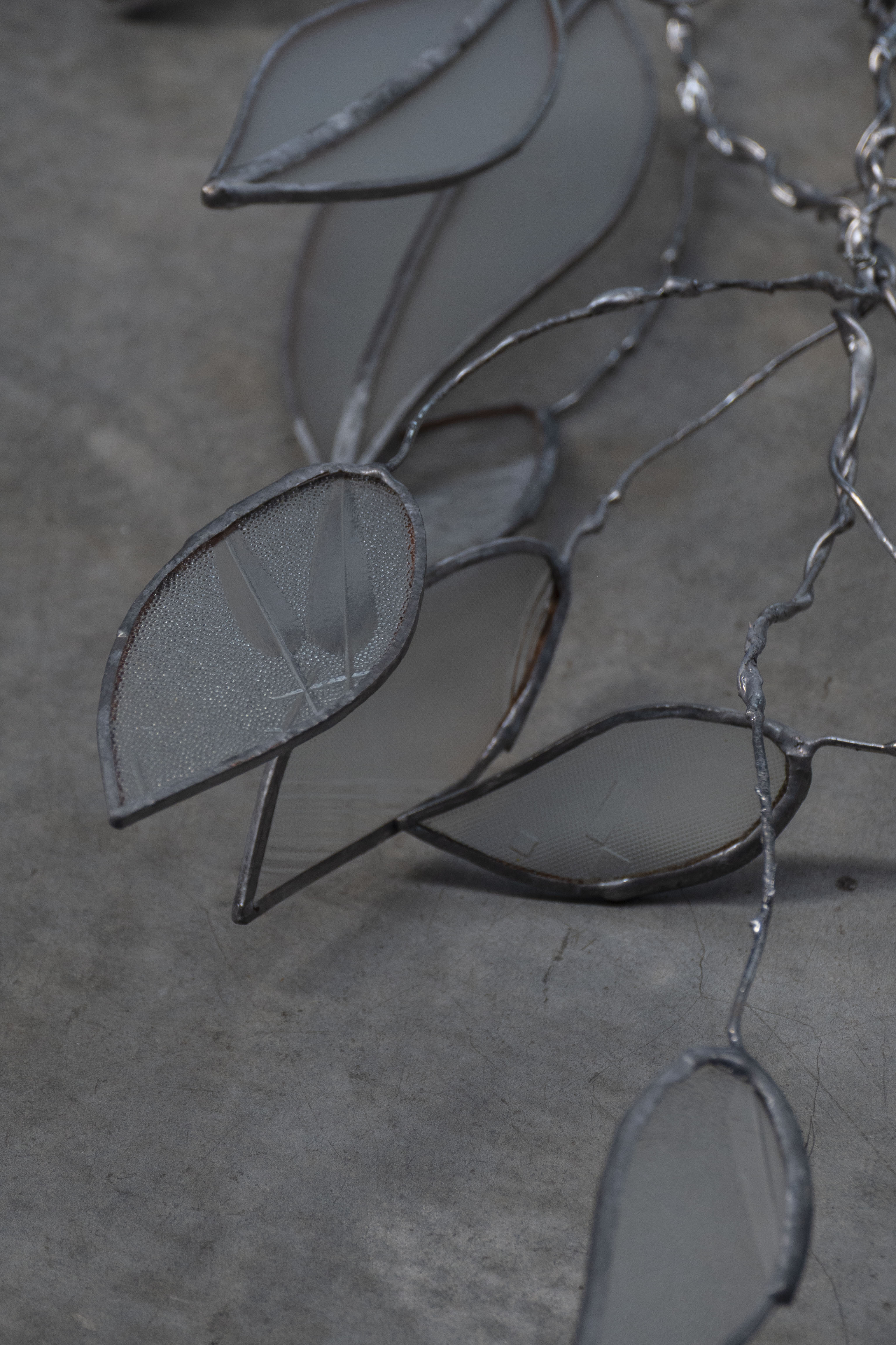 內光  真真鑲嵌玻璃研究所 創作個展｜ 《入林》  葉形 007