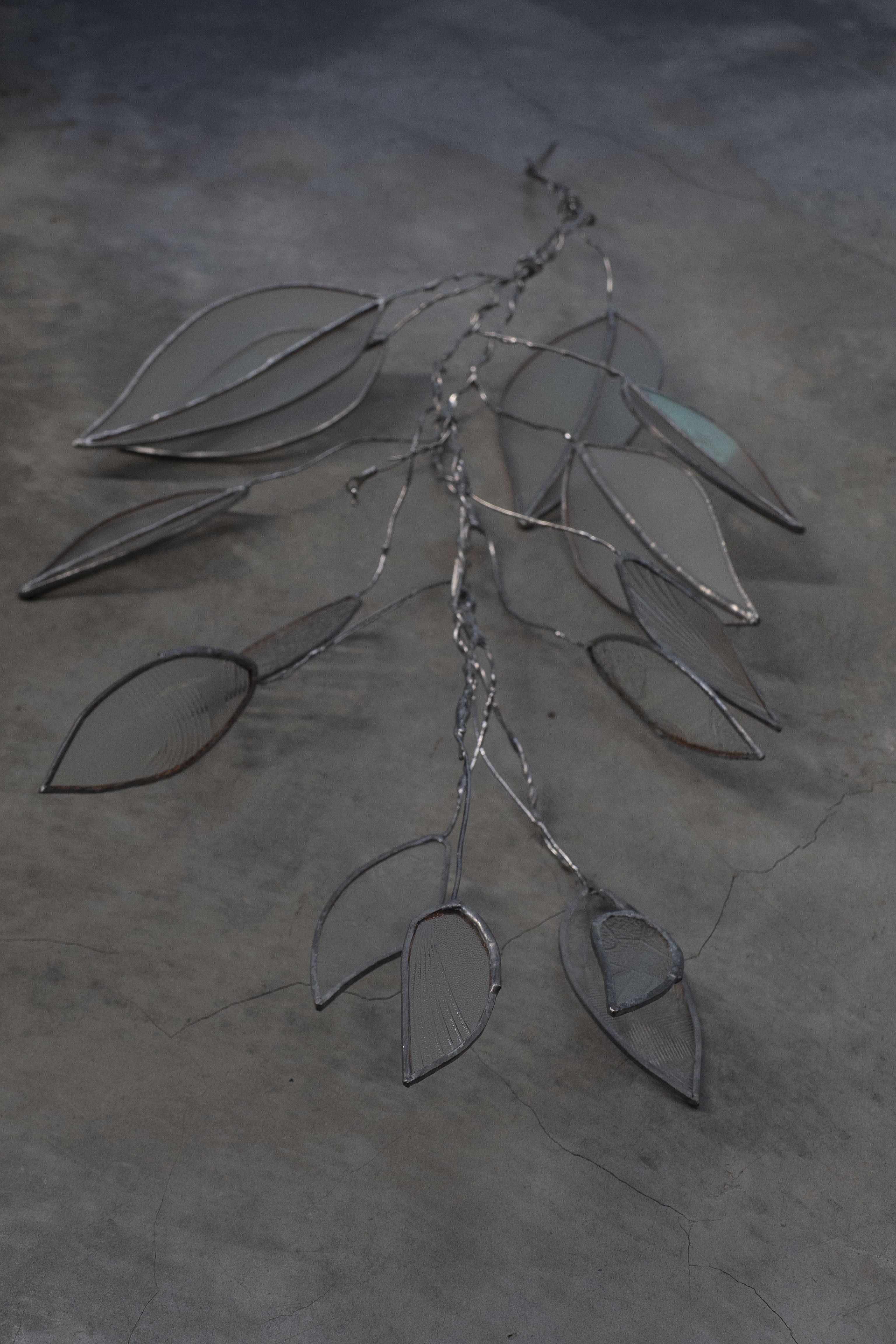 內光  真真鑲嵌玻璃研究所 創作個展｜ 《入林》  葉形 008