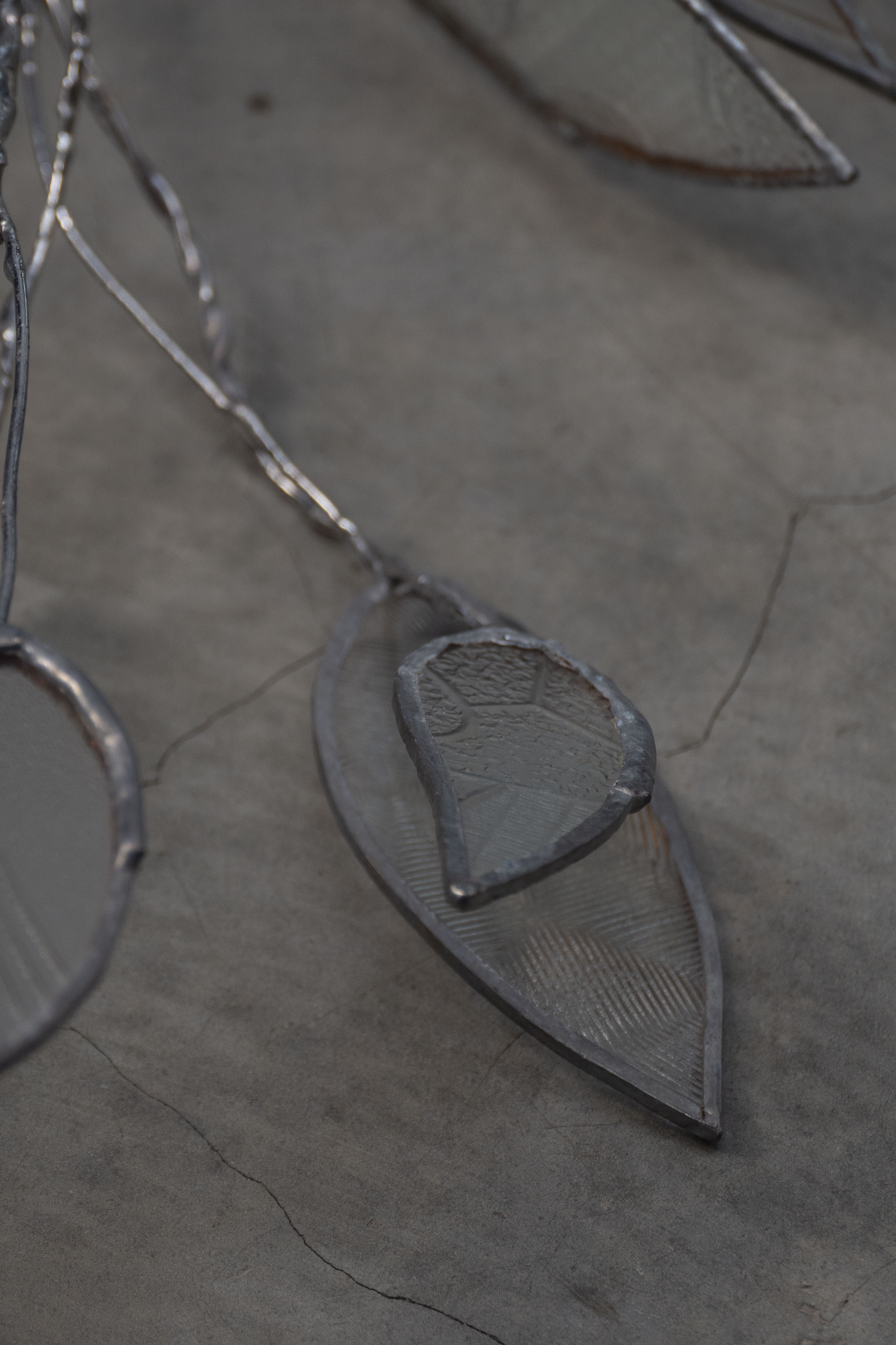 內光  真真鑲嵌玻璃研究所 創作個展｜ 《入林》  葉形 008