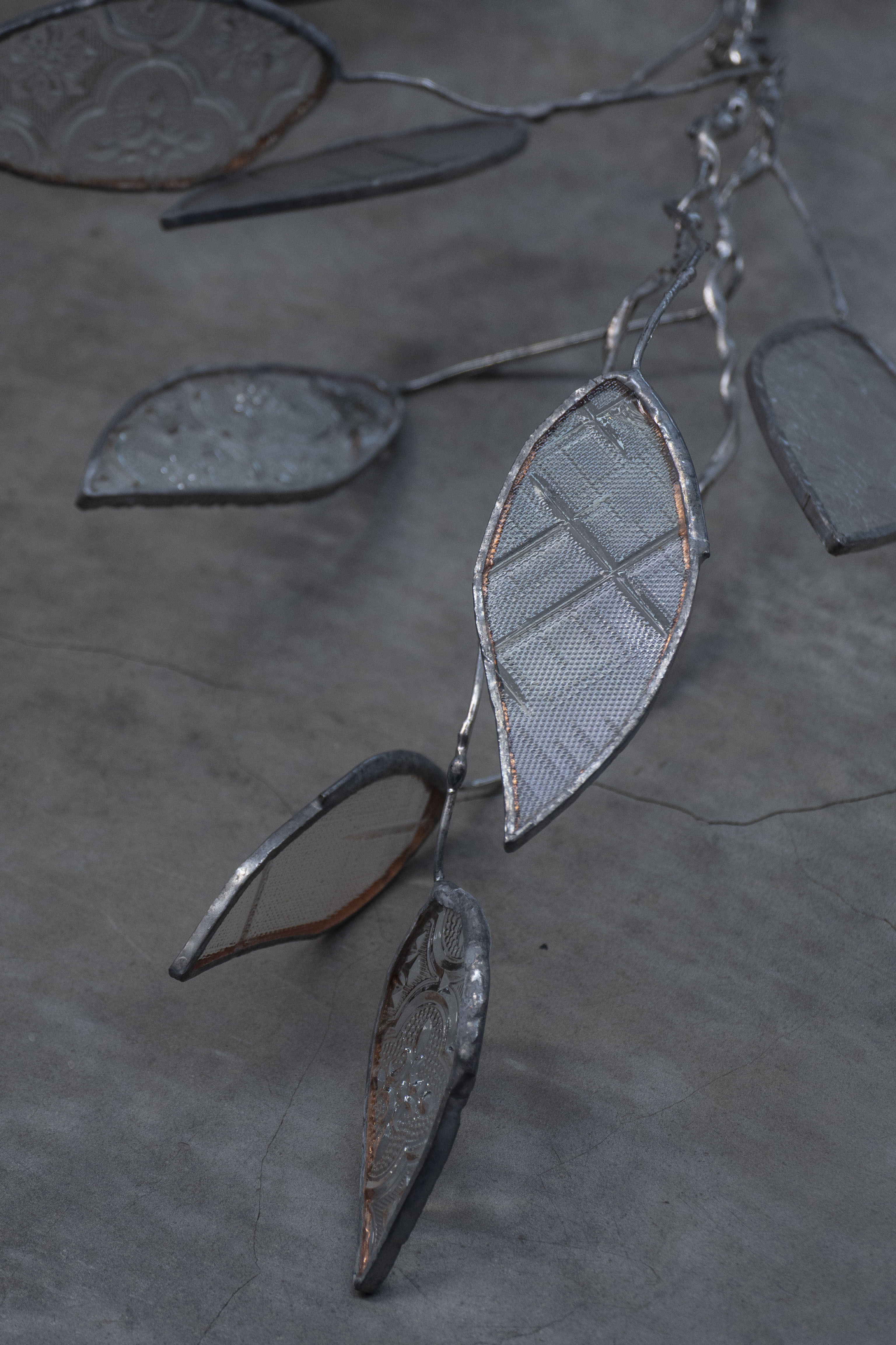 內光  真真鑲嵌玻璃研究所 創作個展｜ 《入林》  葉形 009