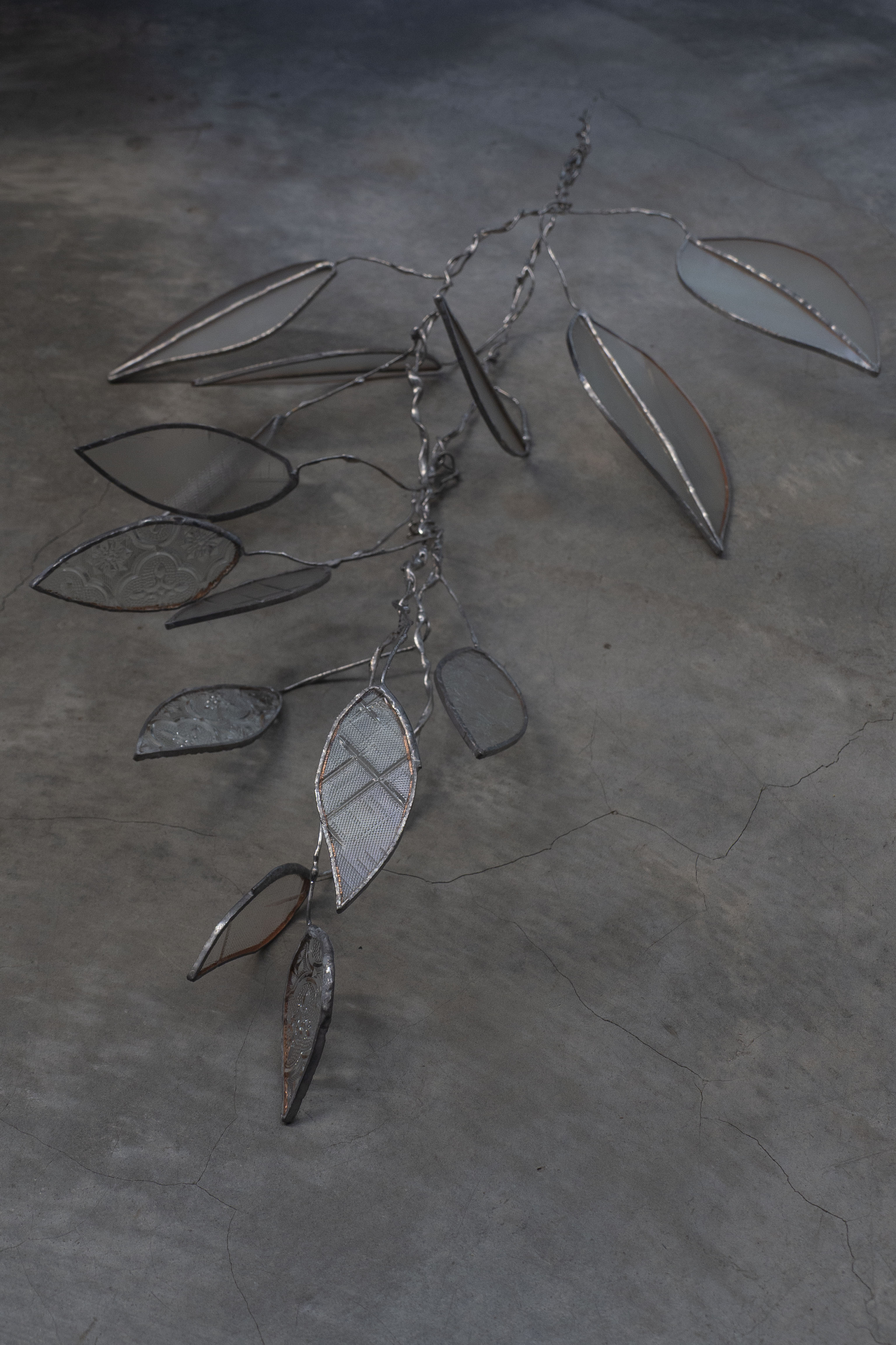 內光  真真鑲嵌玻璃研究所 創作個展｜ 《入林》  葉形 009