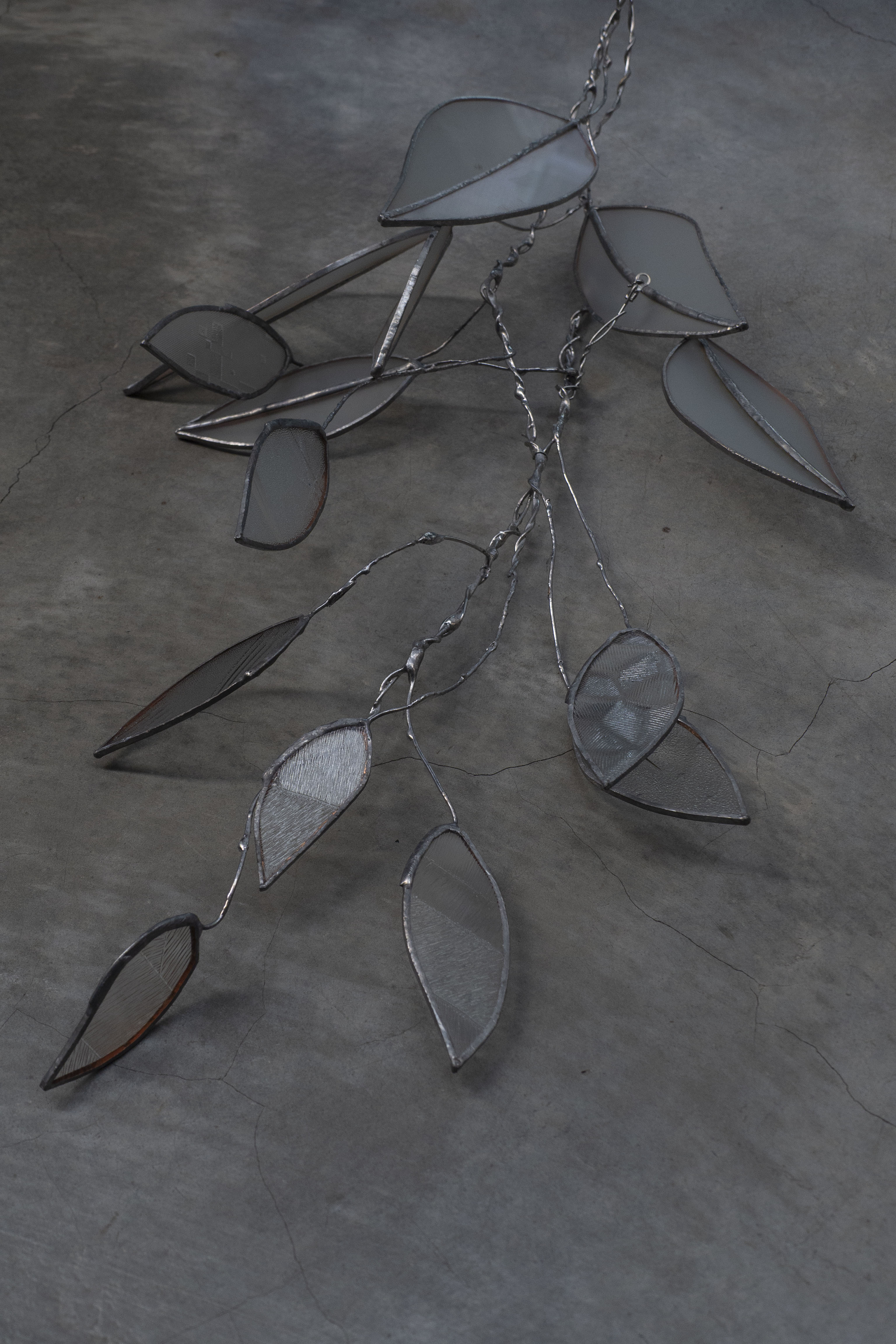 內光  真真鑲嵌玻璃研究所 創作個展｜ 《入林》  葉形 010