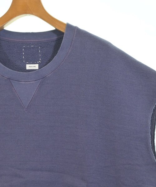 VISVIM MONDO SWEAT DMGD S/L UNEVEN DYE (( USED A )) 中古美品 - NAVY SIZE 3 PRE ORDER ITEM (預訂中)