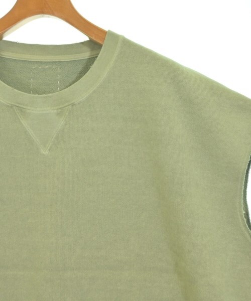VISVIM MONDO SWEAT DMGD S/L UNEVEN DYE (( USED A )) 中古美品 - LT.GREEN SIZE 3 PRE ORDER ITEM (預訂中)