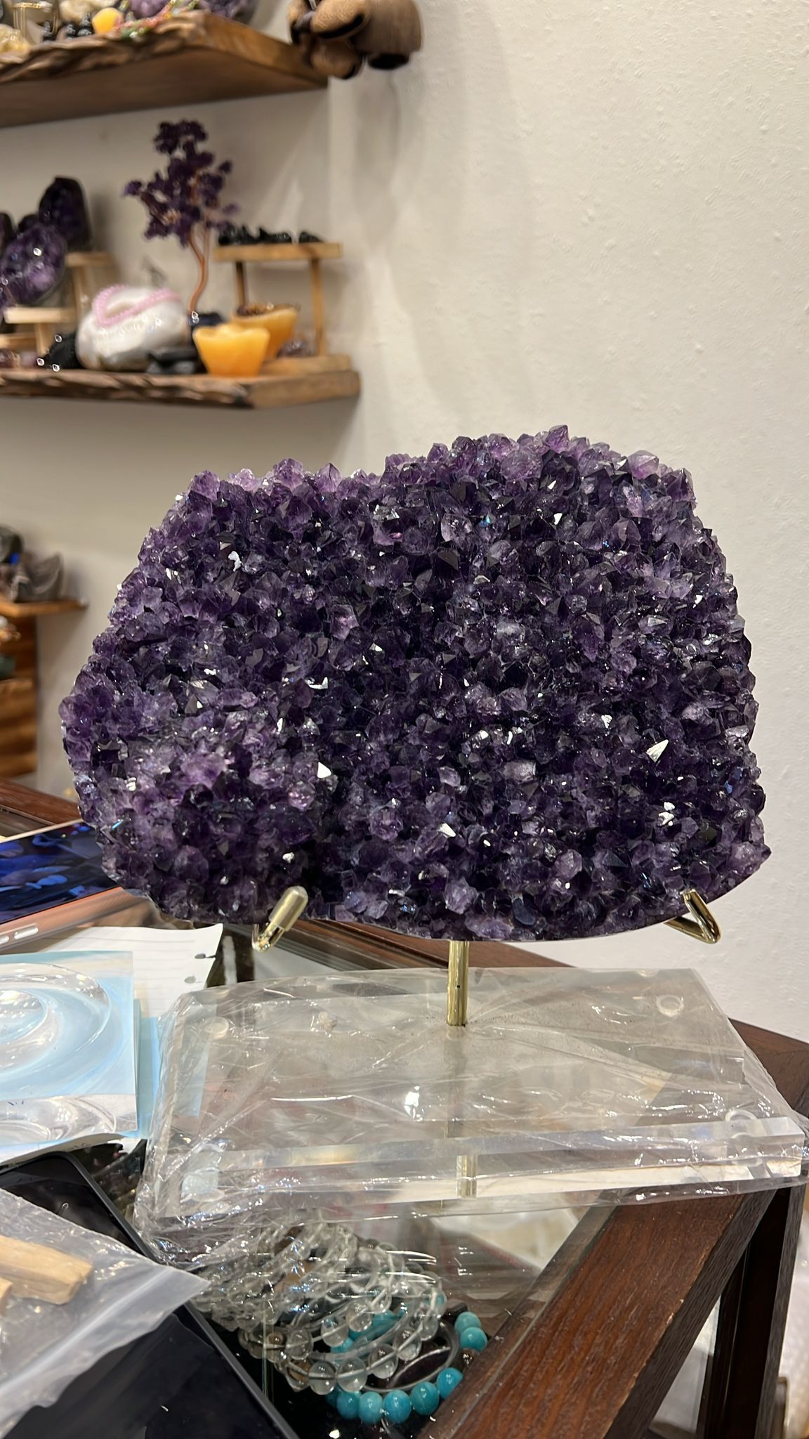 0202CT01-水晶飾物CT-紫晶屏風 (C1)