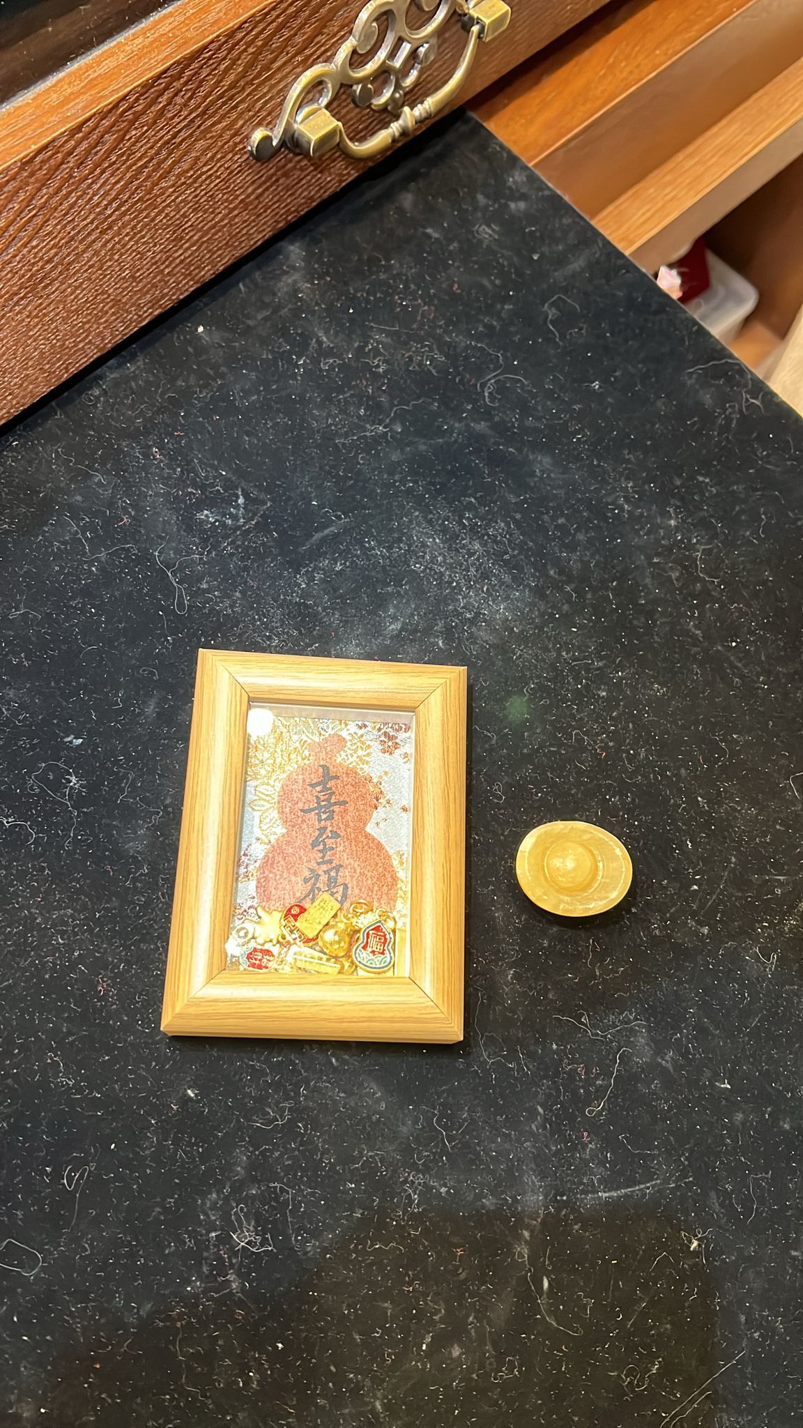 0202CT60-水晶飾物CT- 喜至福來連元寶+利是封[一疊] (隨機) (C60)