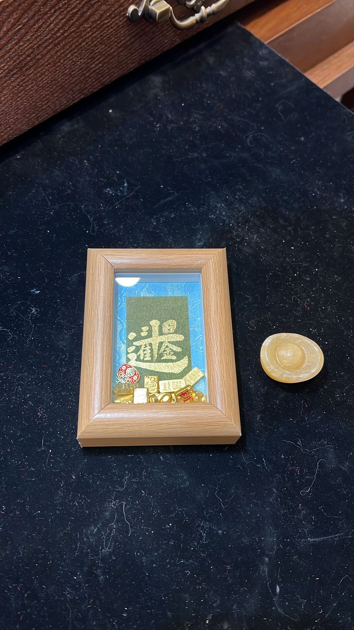 0202CT61-水晶飾物CT-  日進斗金連元寶+利是封[一疊] (隨機)  (C61)