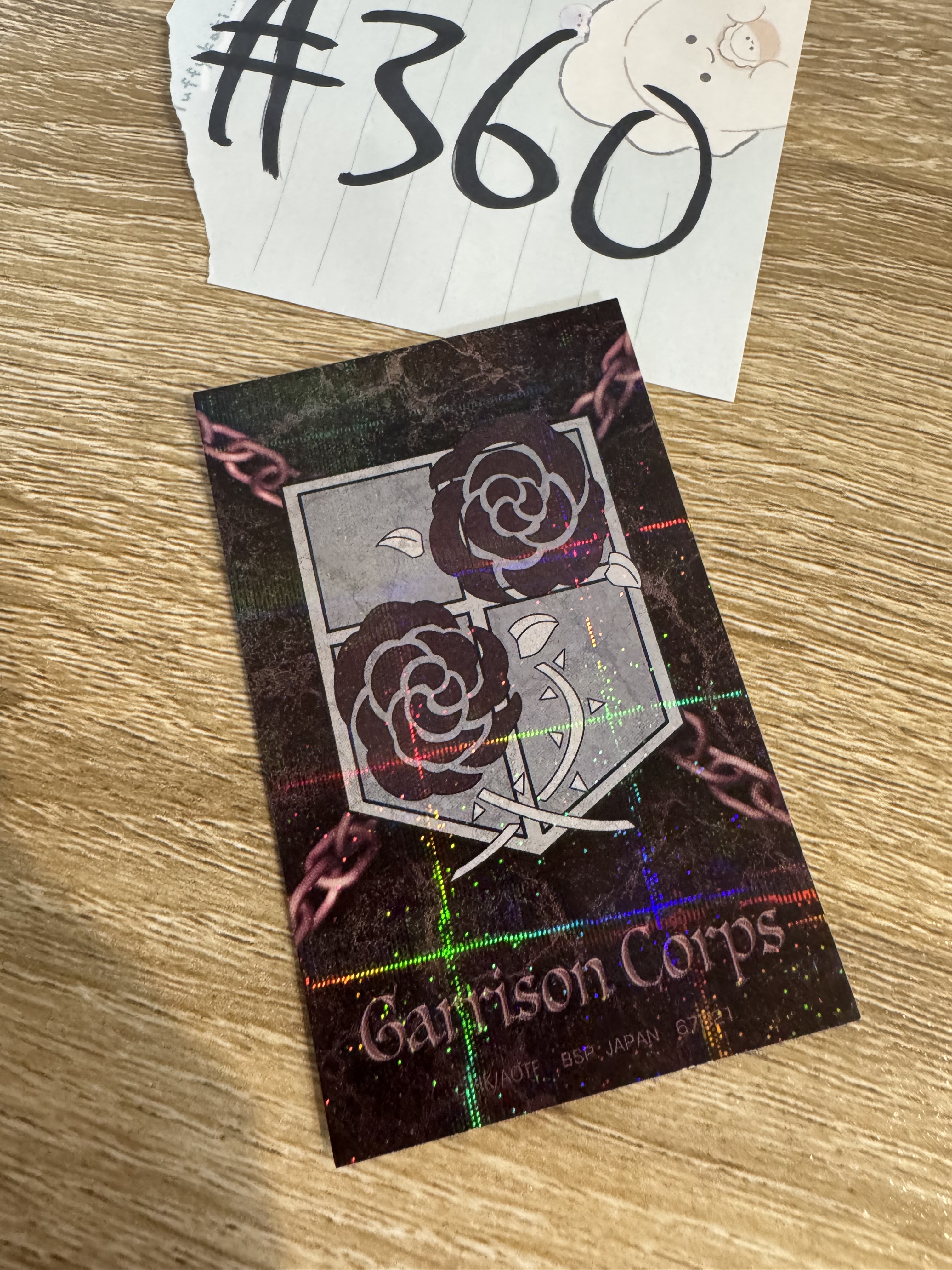 進擊的巨人  貼紙#360