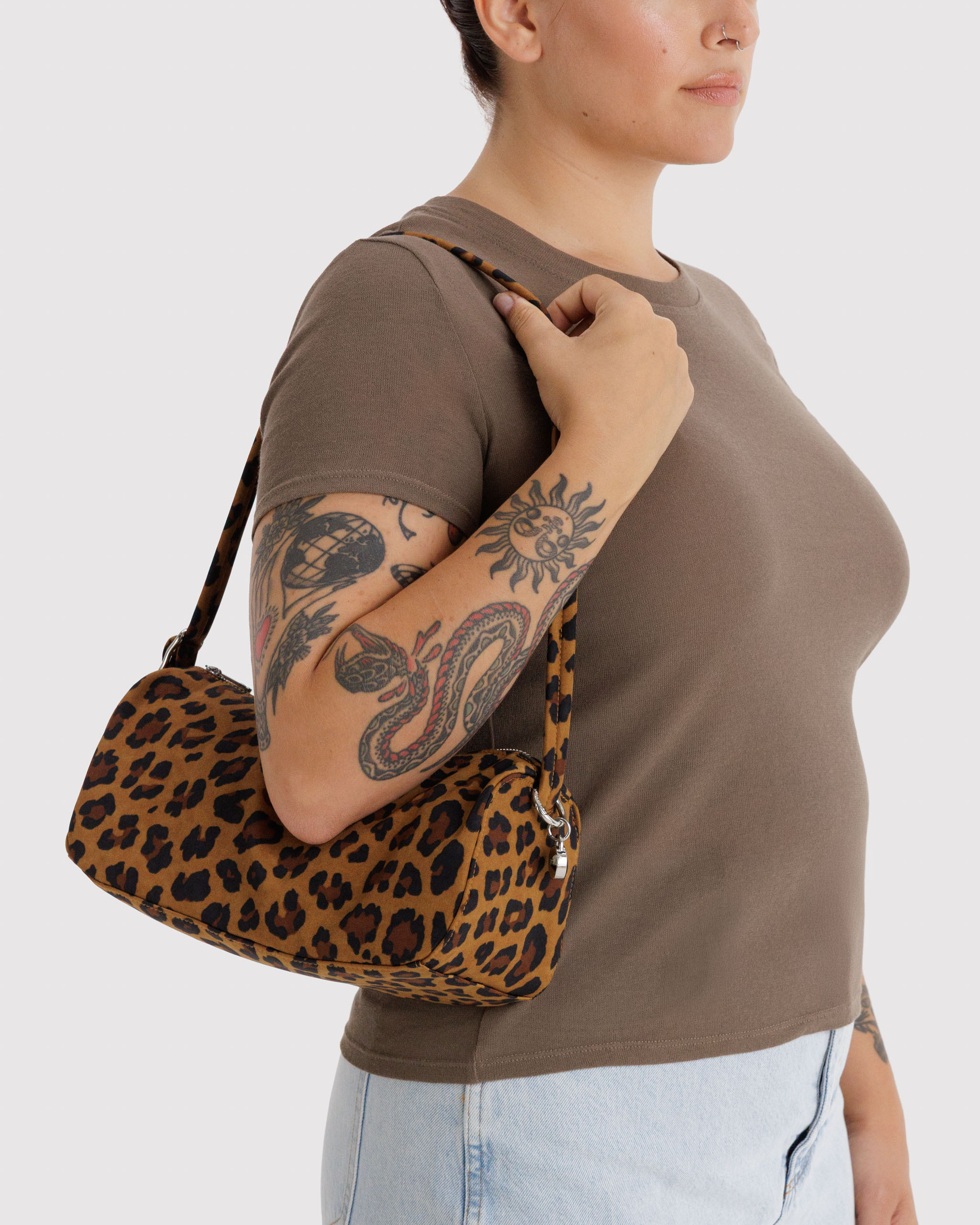 Nylon Loaf Bag - Leopard｜BAGGU