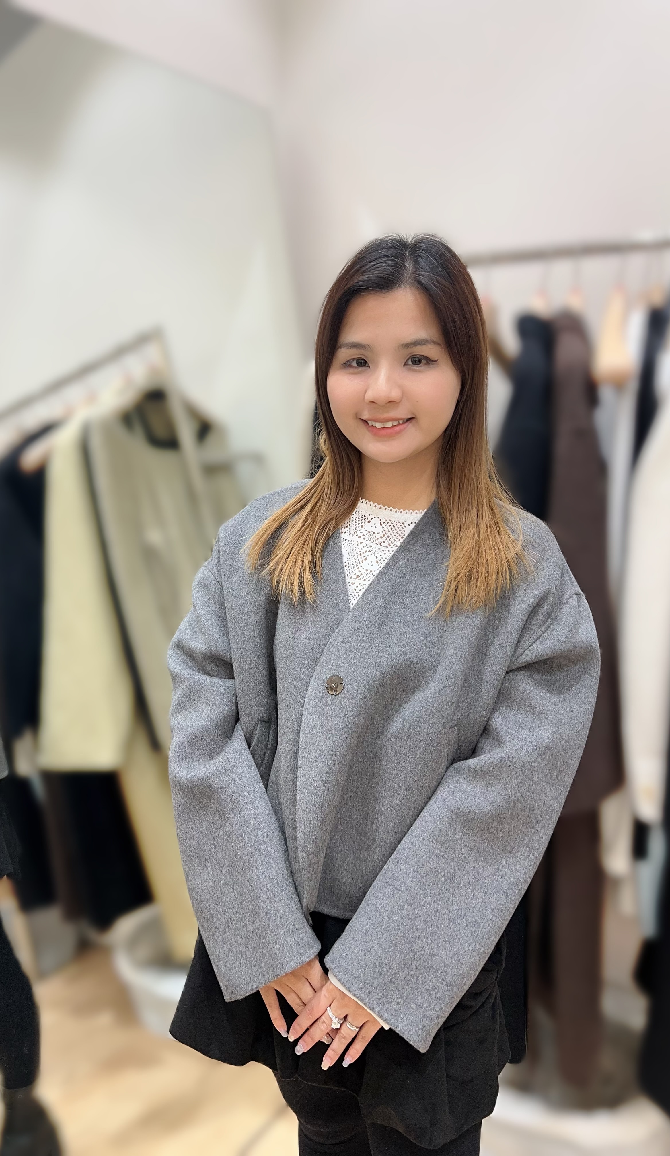 HU03   羊毛100% 胸 50長 20.5$1629 (一口價)