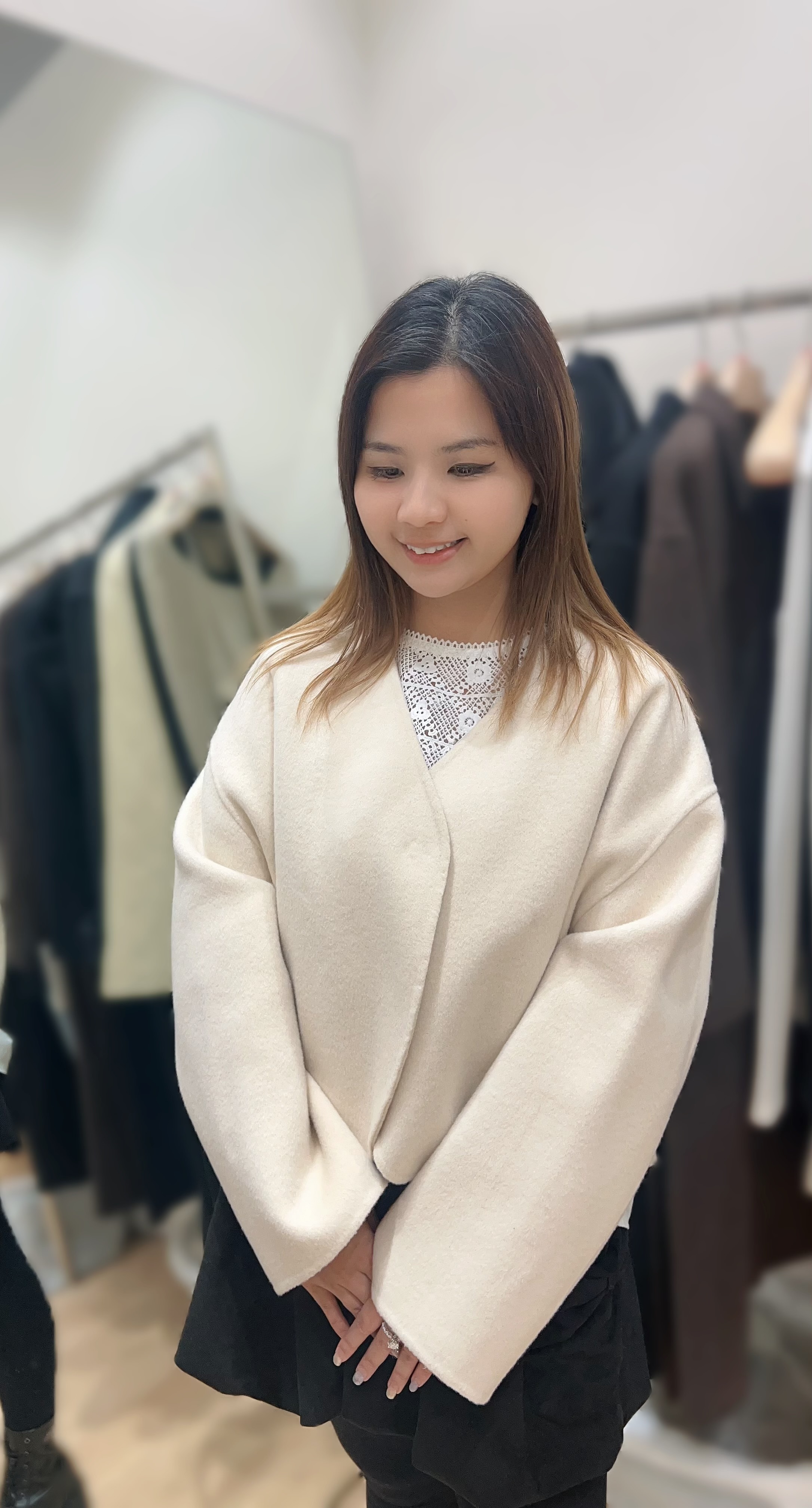 HU03   羊毛100% 胸 50長 20.5$1629 (一口價)