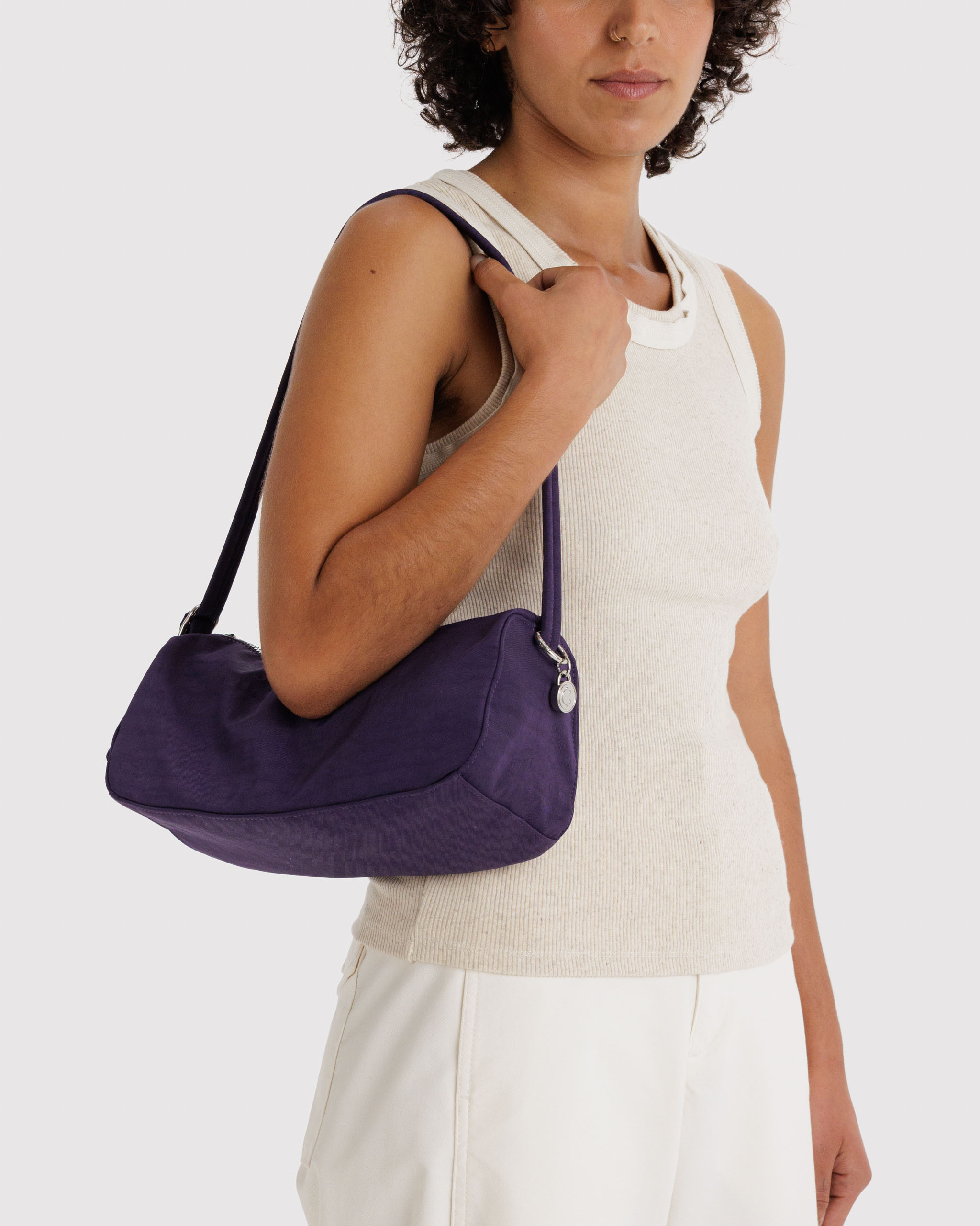 Nylon Loaf Bag - Fig｜BAGGU