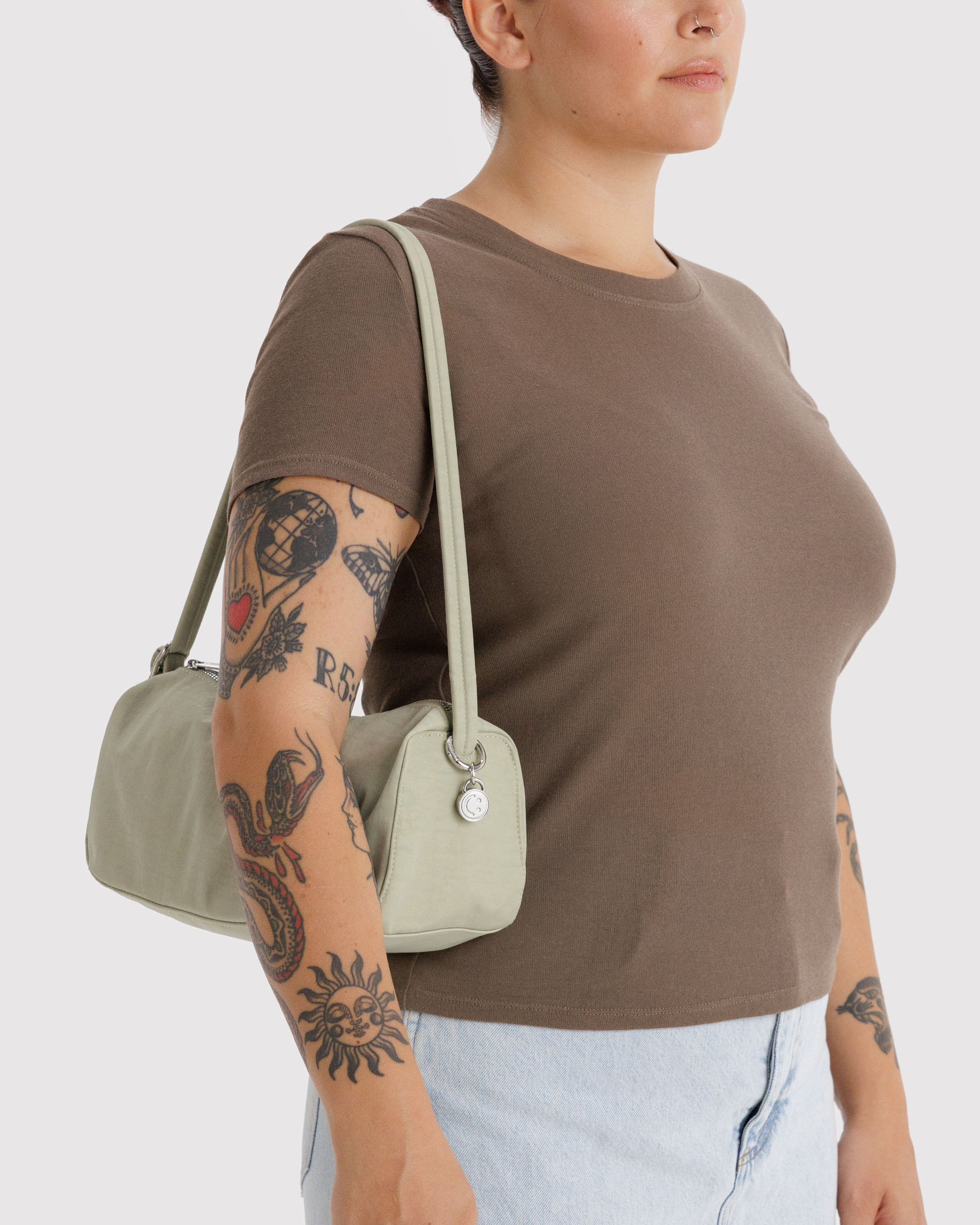 Nylon Loaf Bag - Celadon｜BAGGU