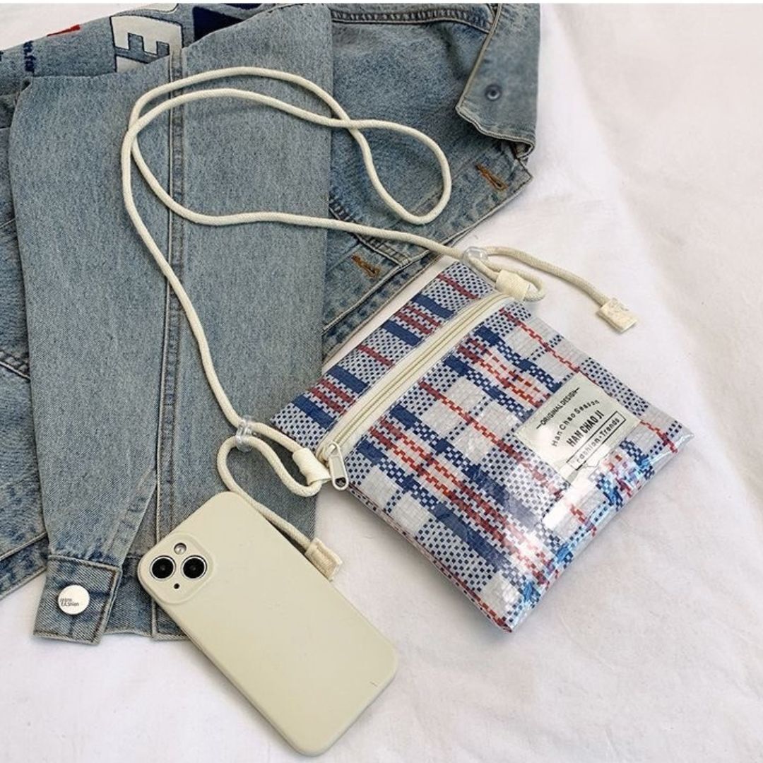 經典「紅白藍」鈄孭小袋