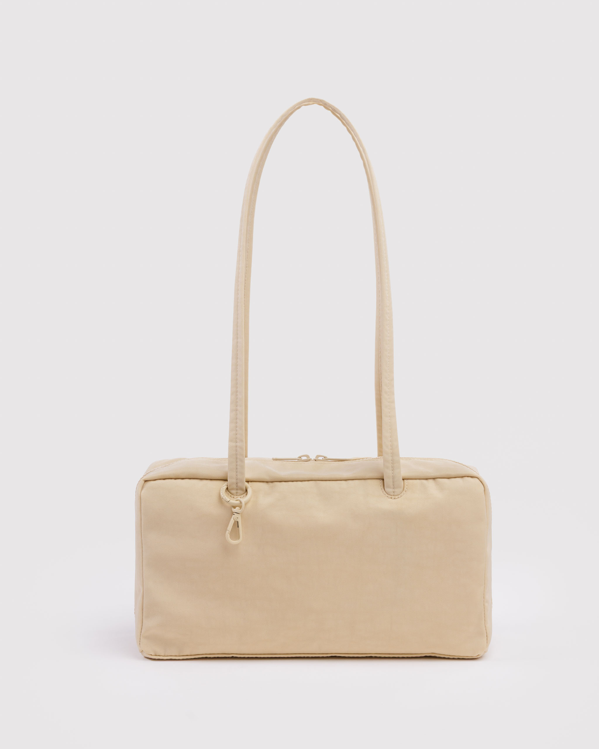 Nylon Bowler Bag - Custard | BAGGU