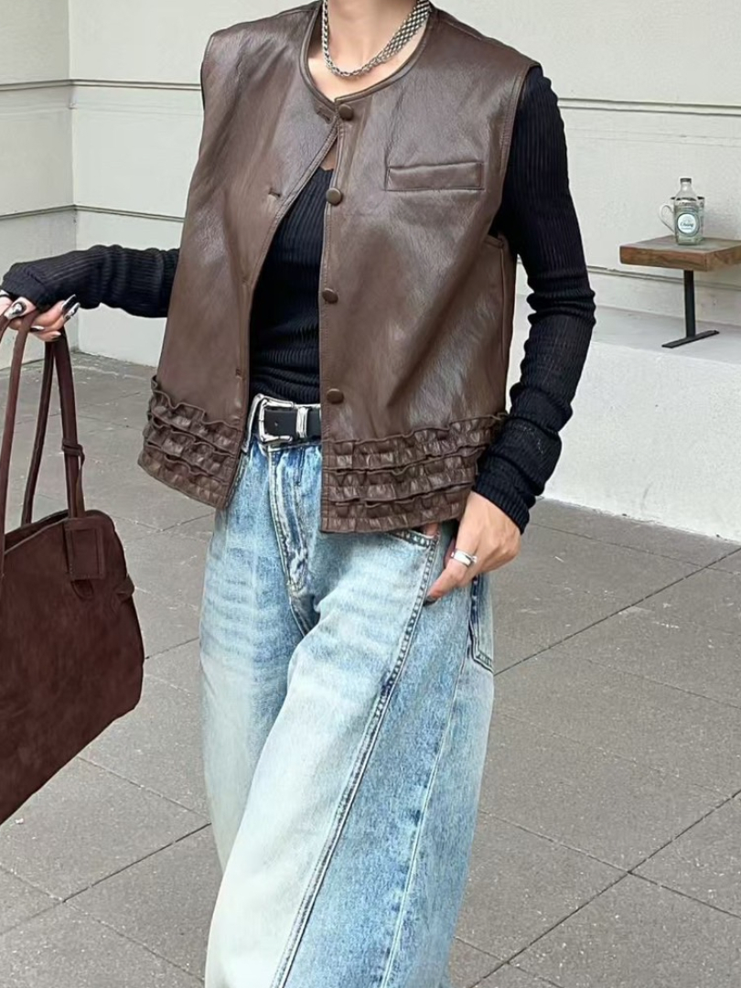 結合率性與氣質的完美平衡背心