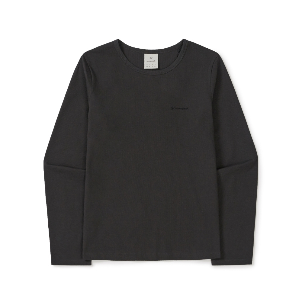 Snow Peak 羅紋女款長袖 T 恤 S26SWF-TL39