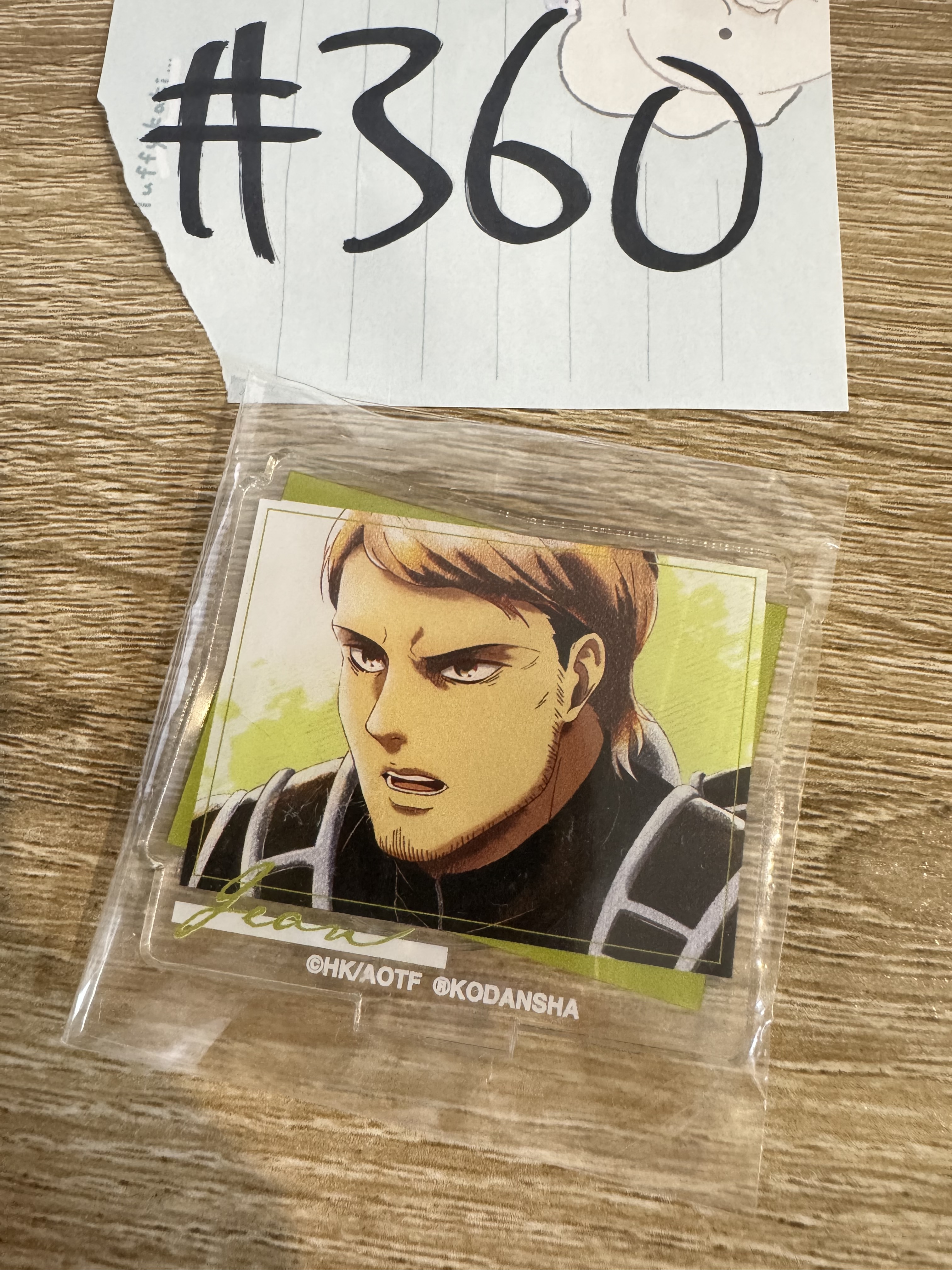 進擊的巨人 JEAN 立牌#360