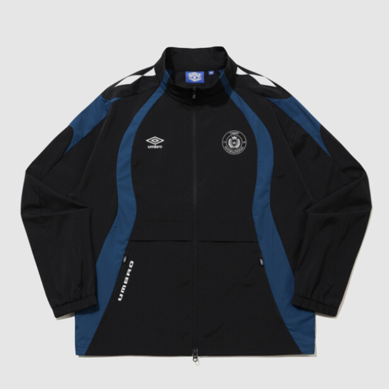 【代購】UMBRO PTR梭織 Warm-Up 立領風衣外套