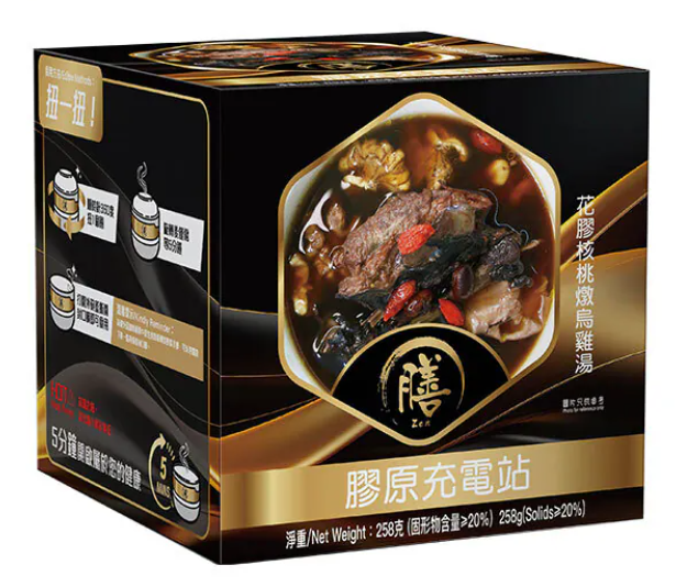 EE260202-C25-膳 膠原充電站 花膠核桃燉烏雞湯  258G (EXP 1/2027)