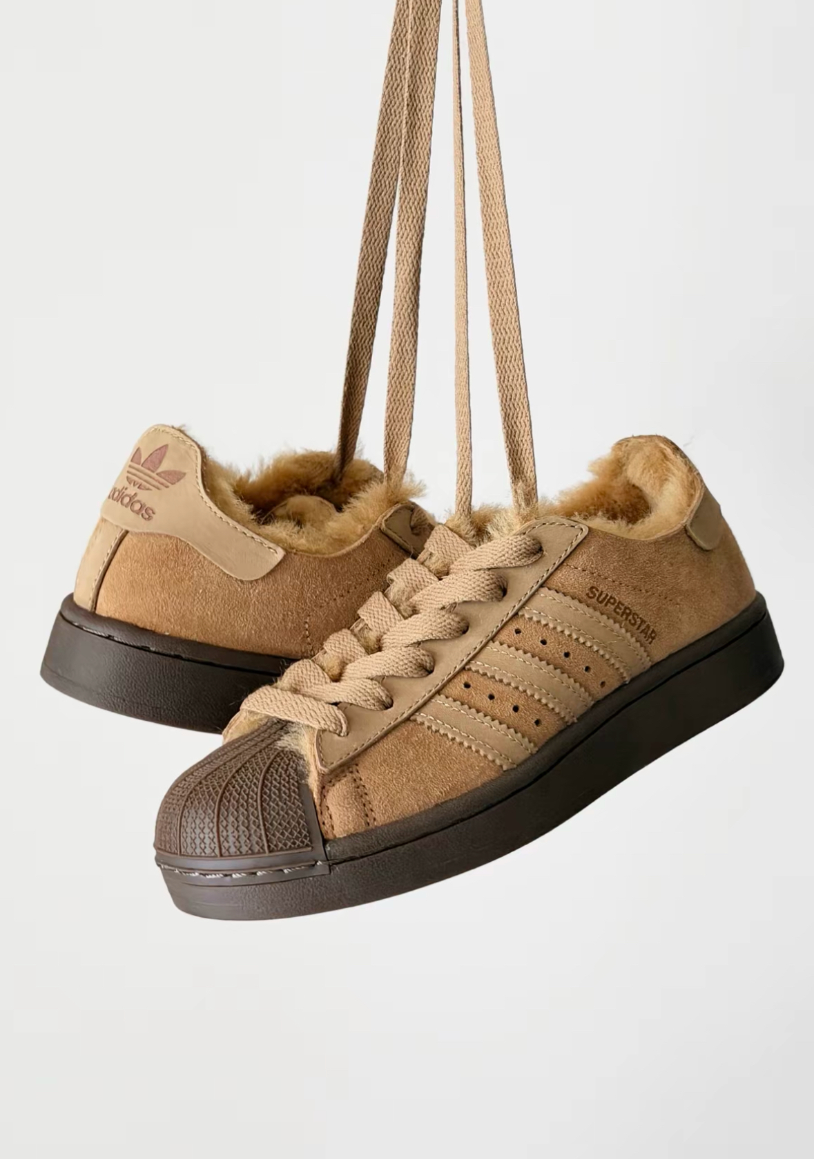 Adidas Originals Superstar 2 焦糖栗子 貝殼鞋 絨毛 KI2969/預購