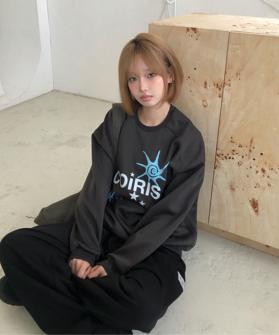 COIRIS AST 簡約 圓領 大學T C-P00000CB