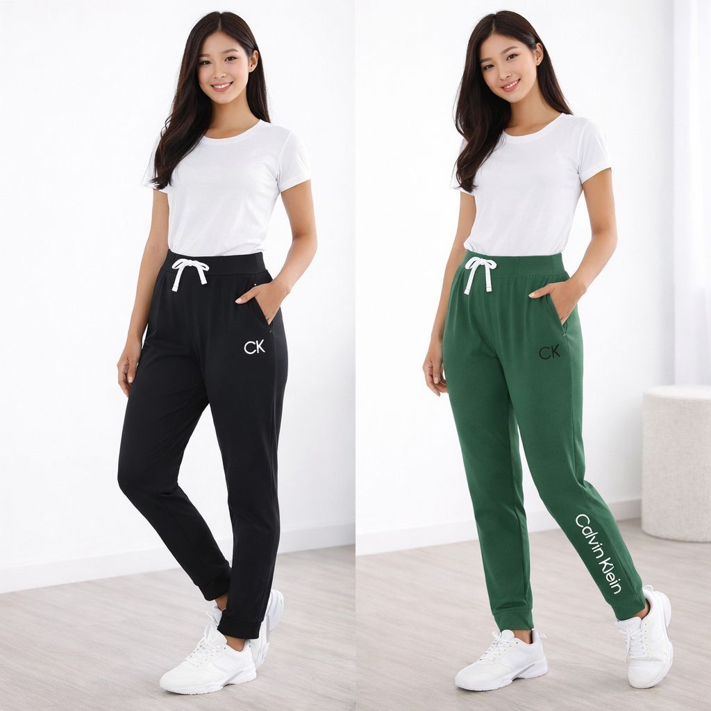 OBS303 Calvin Klein Women's Jogger, 2-pack