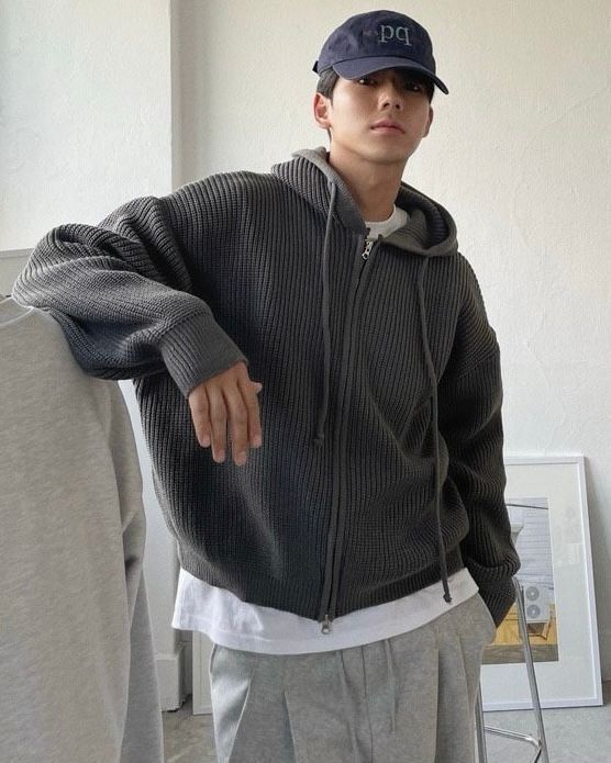 連帽拉鍊針織外套 WEEKEND-014JK