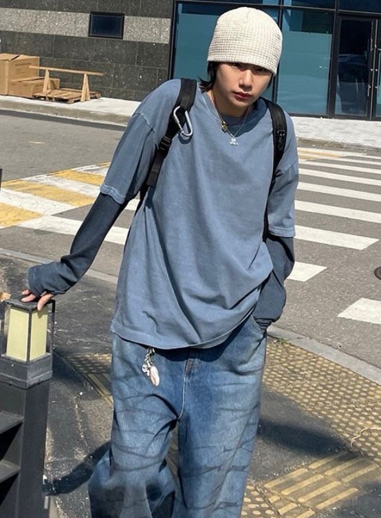 假兩件長袖衫 WEEKEND-044T