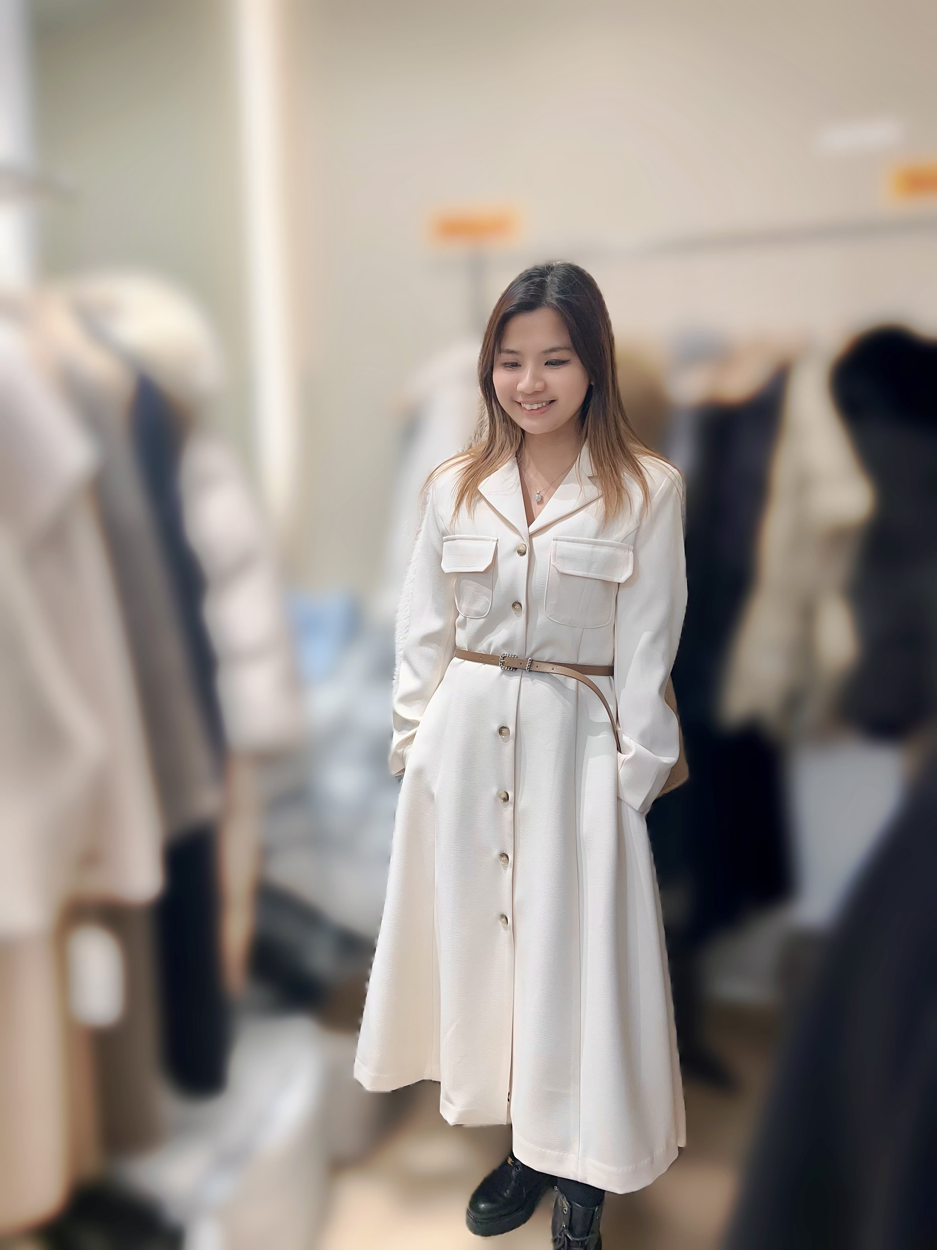 AC12 胸35  腰30  HIP52   長 44.5  $899 (一口價)