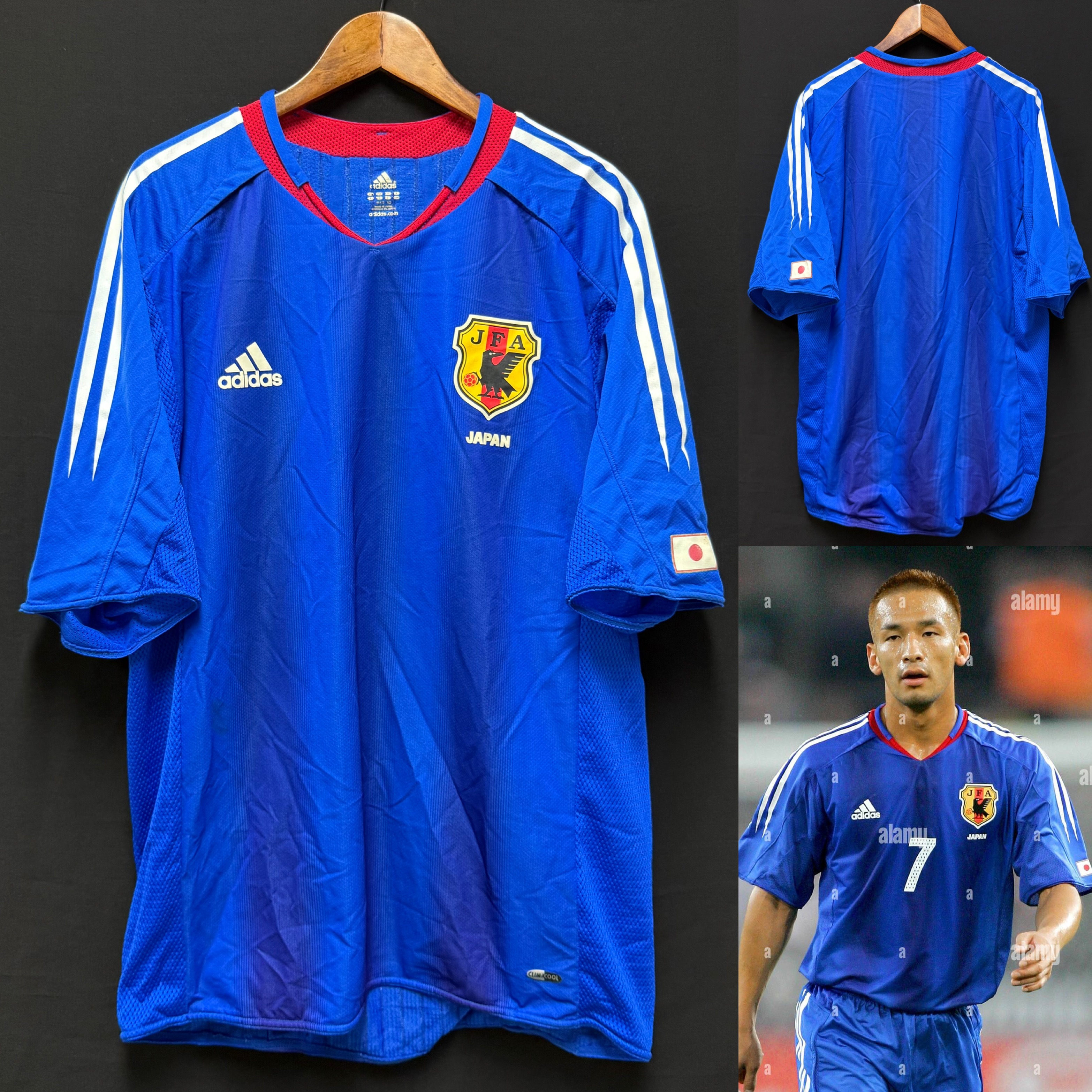 (Player Issue) Japan 2004-2006 Adidas Home Player Issue Shirt