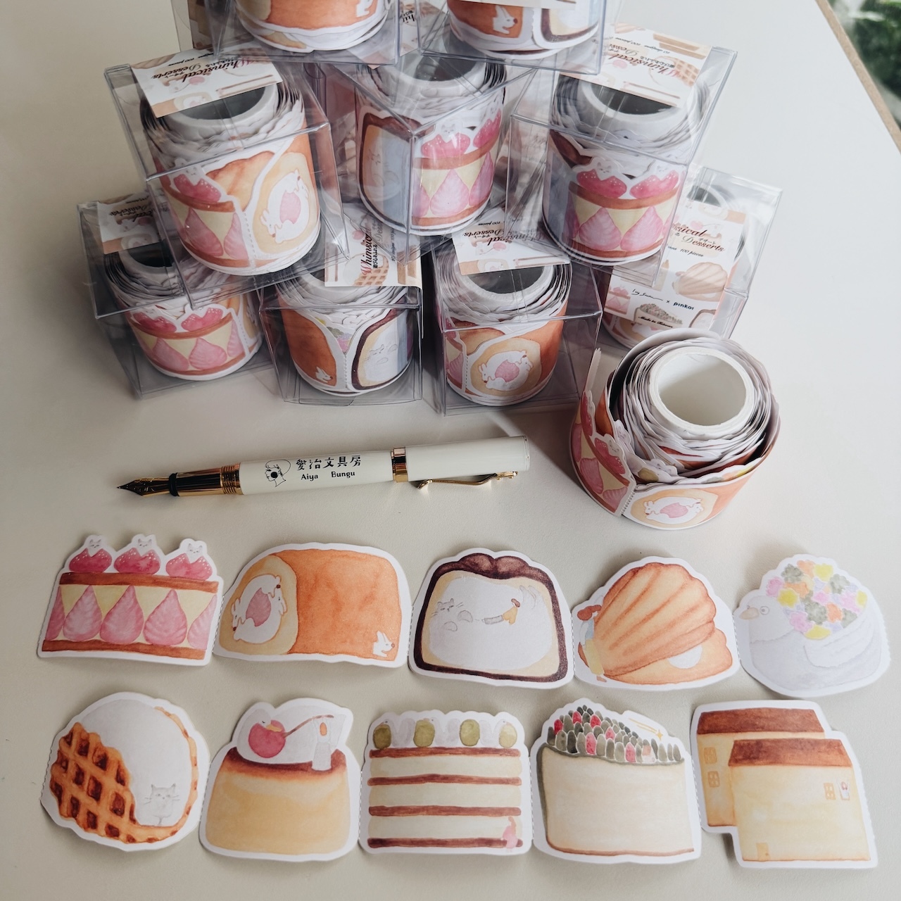 異想天開的甜點  memo貼紙捲 ｜森空