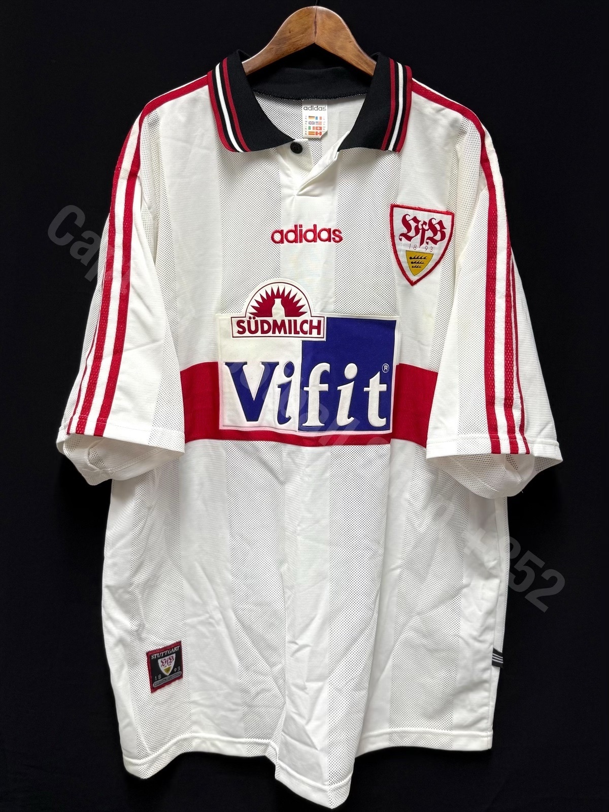 VFB STUTTGART 1996-1997 Adidas Home Shirt
