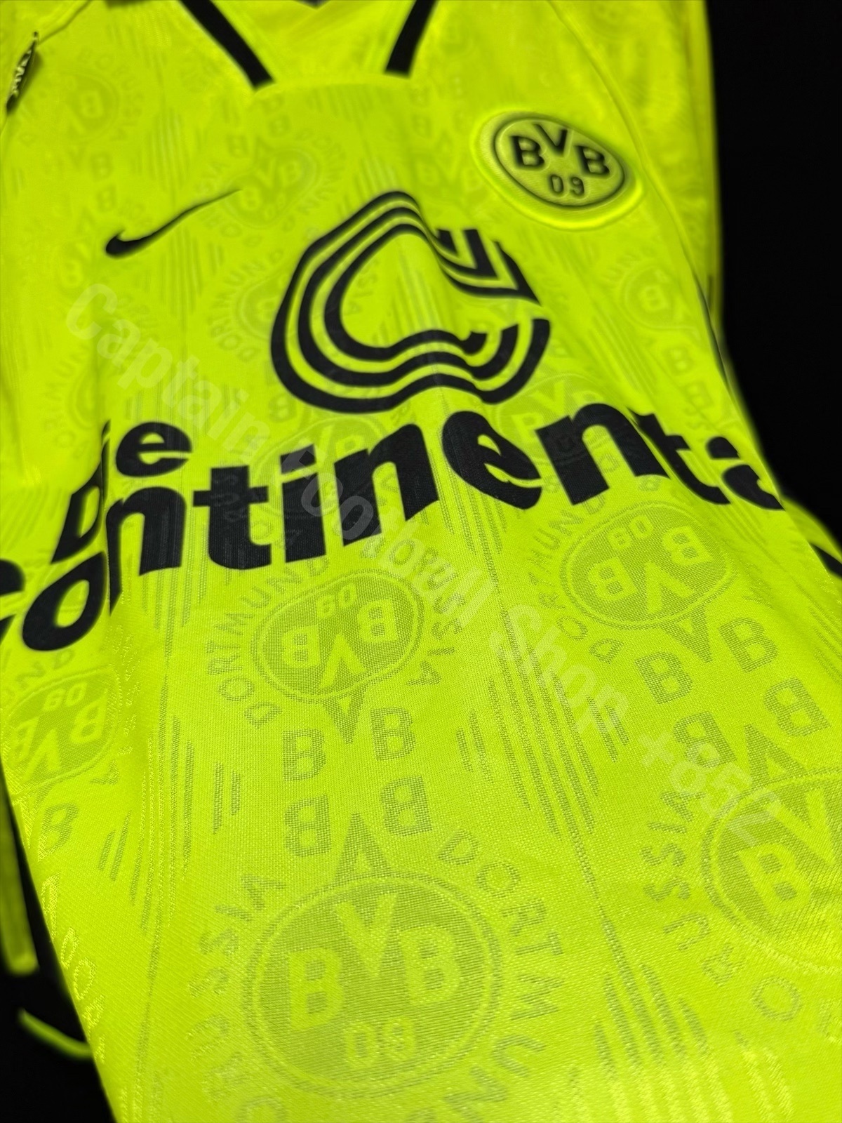 Borussia Dortmund 1996-1997 Nike L/S Home Shirt