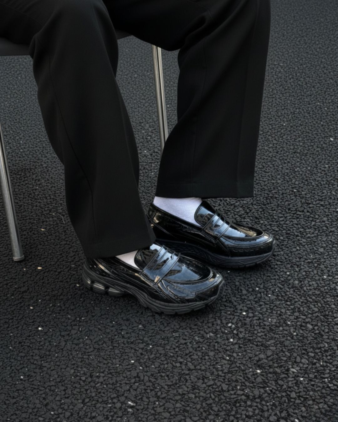 "代購" New Balance 1906L 樂福鞋 鱷魚壓紋 黑色 漆皮 U1906LCR