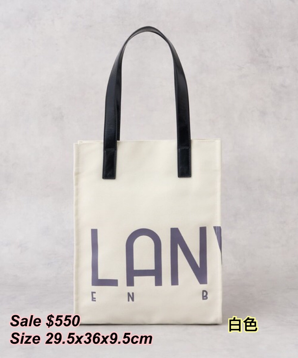260202 sale Lanvin en Bleu 字直身 Tote / 多色
