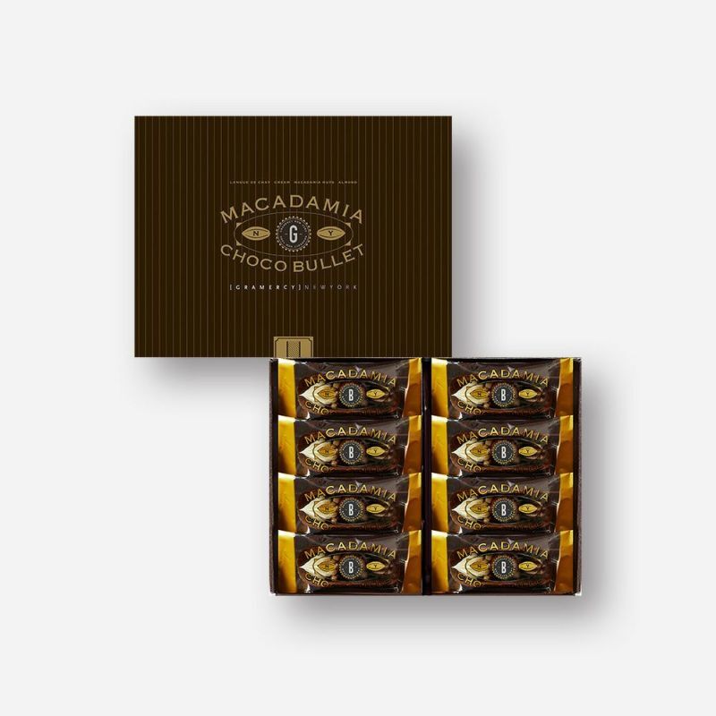 GRAMERCY NEWYORK MACADAMIA CHOCO BULLET 8件入