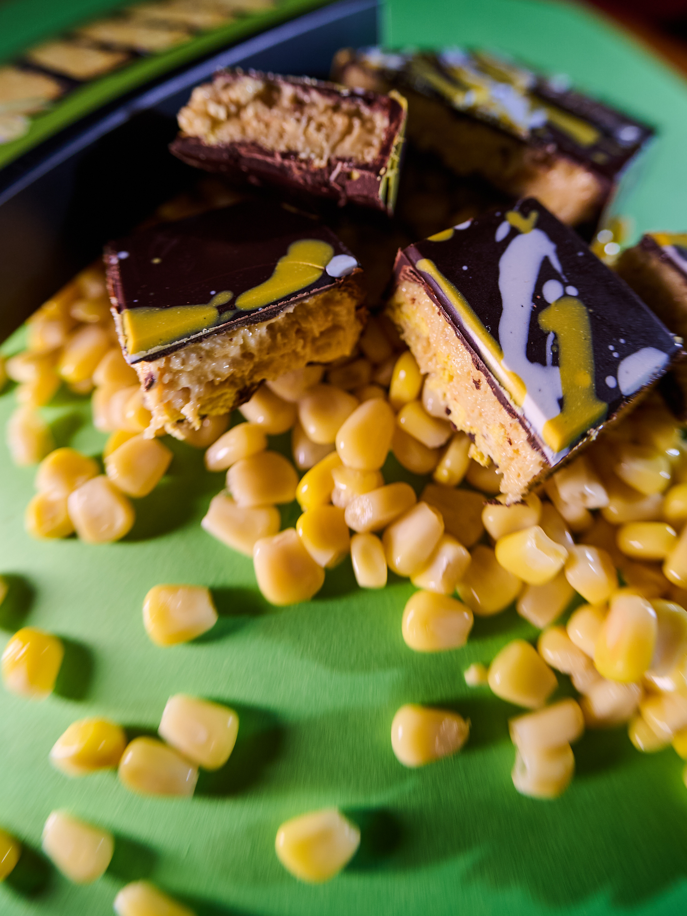 Sweet corn soup Dark Chocolate Bar (180g)