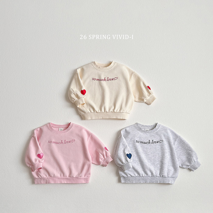 正韓春vividi 三色so much love上衣