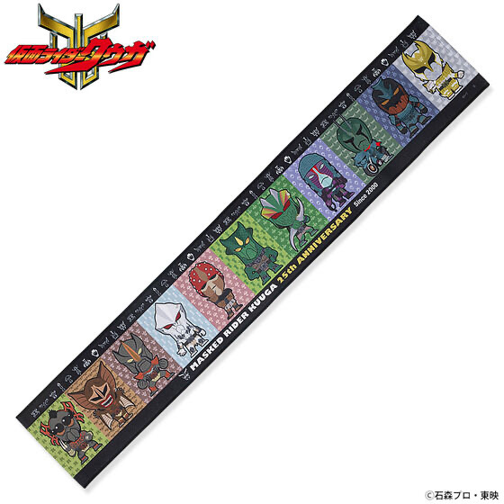 245459 Pbandai 預訂 2026/4月 仮面ライダークウガ　デフォルメ　マフラータオル　グロンギ柄