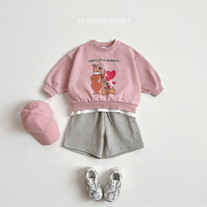 正韓春vividi 三色瑜珈熊熊上衣