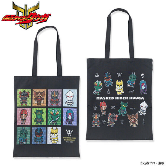 245461 Pbandai 預訂2026/4月 仮面ライダークウガ　デフォルメ　トートバッグ　グロンギ柄