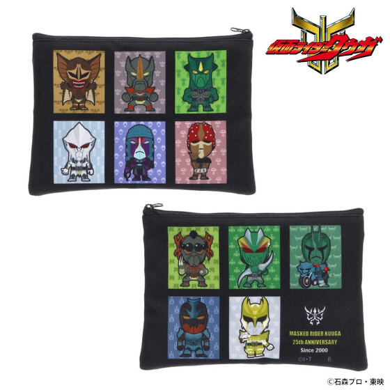 245462 Pbandai 預訂 2026/4月 仮面ライダークウガ　デフォルメ　ポーチ　グロンギ柄