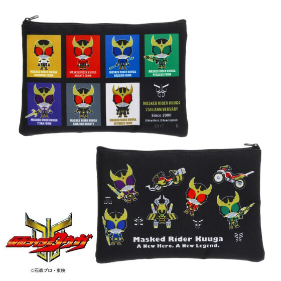 245832 Pbandai 預訂 2026/4月 仮面ライダークウガ　デフォルメ　ポーチ　ヒーロー柄
