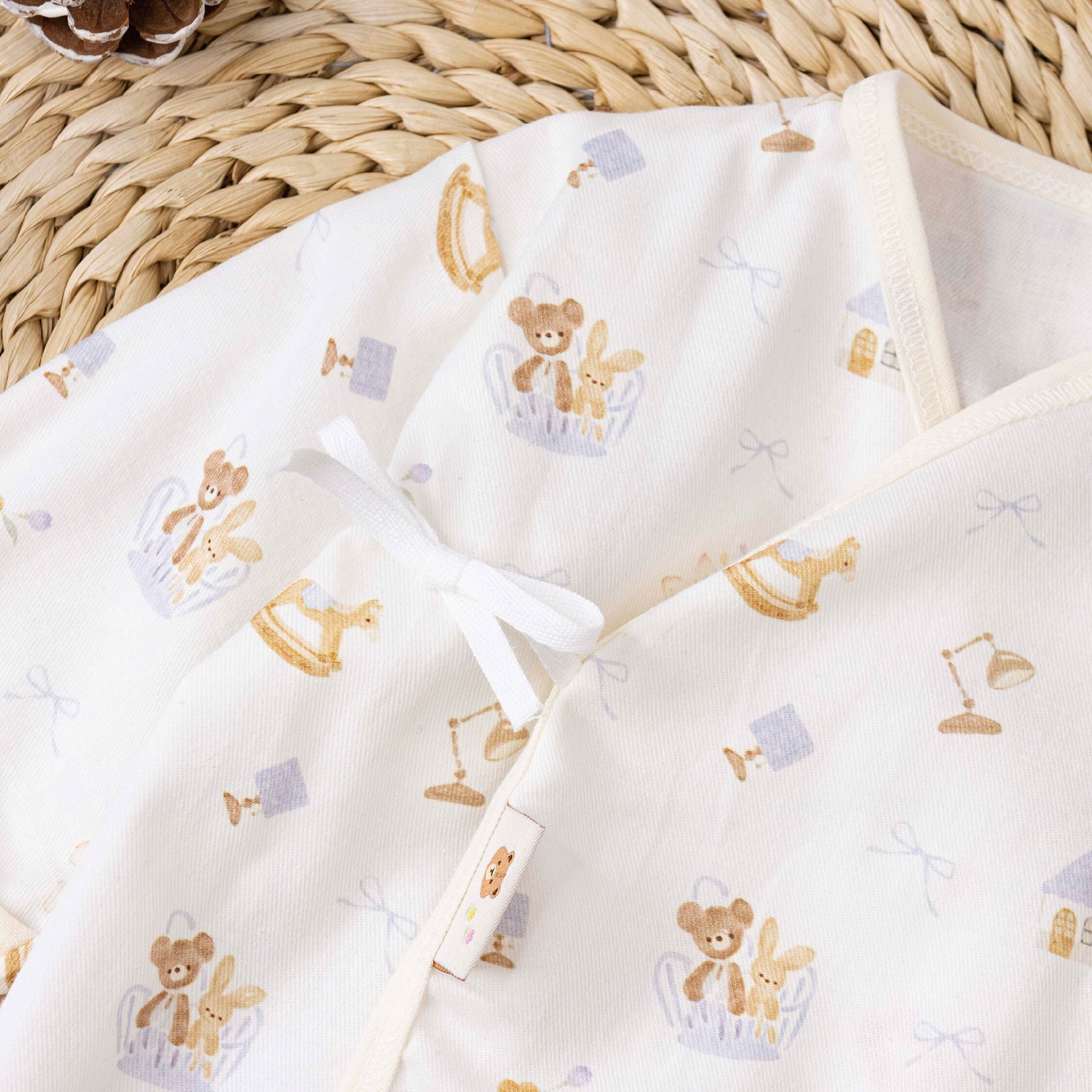 【JB0563】MIT純棉熊熊木馬肚衣